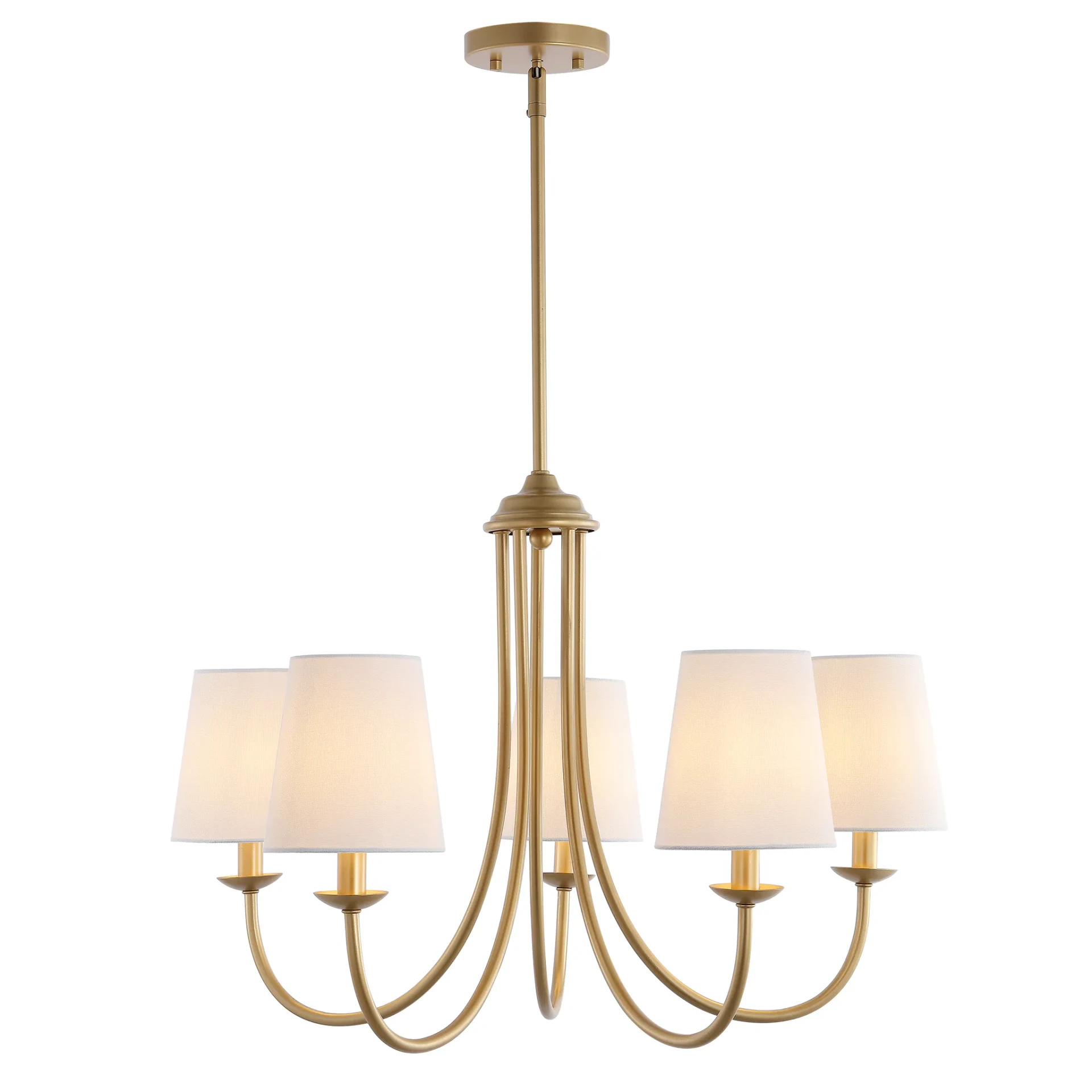Darryn Five-Light Chandelier in Oil Rubbed Bronze