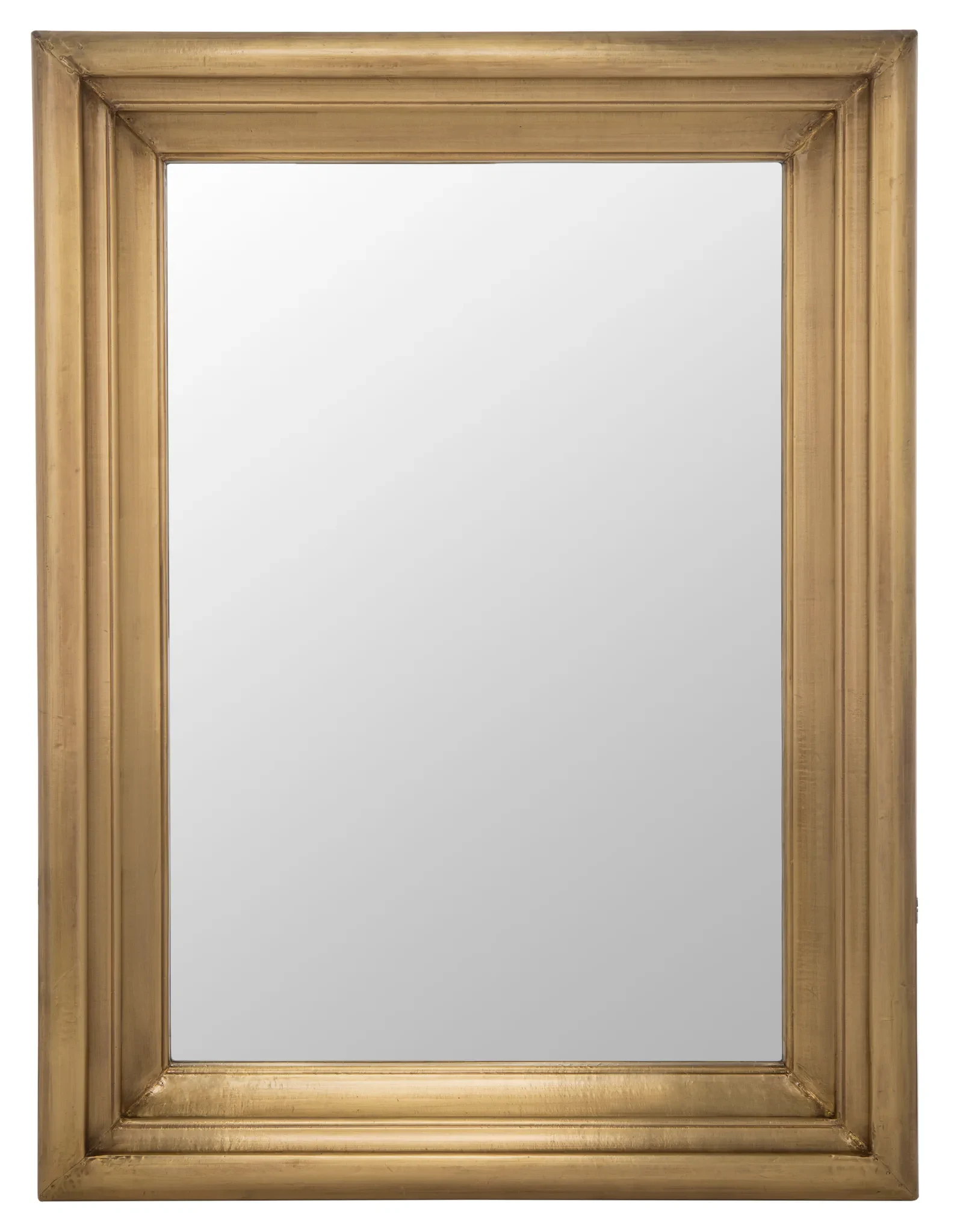 Francesca Small Rectangular Mirror in Silver