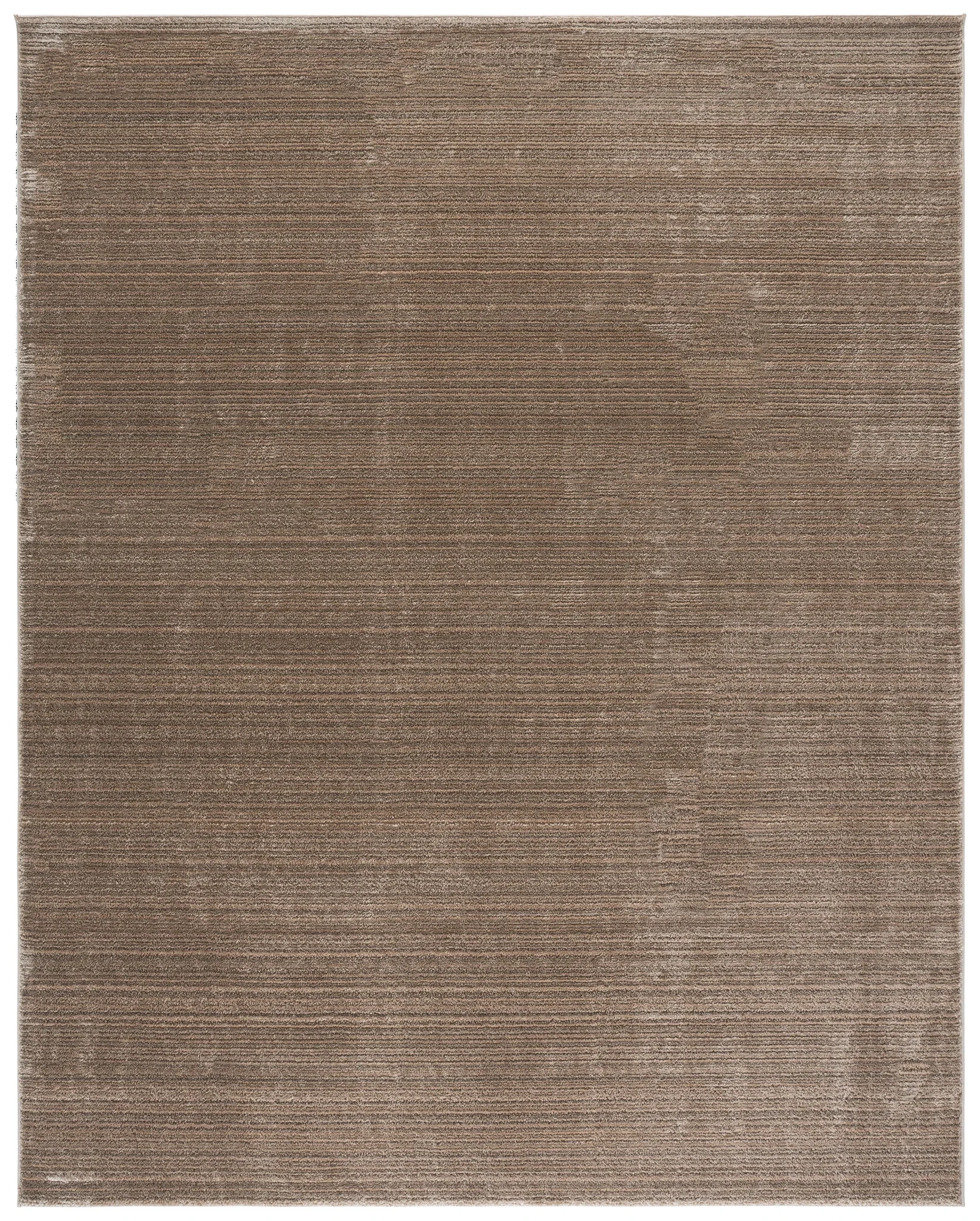 Cooper Modern Ribbed Rug in Beige