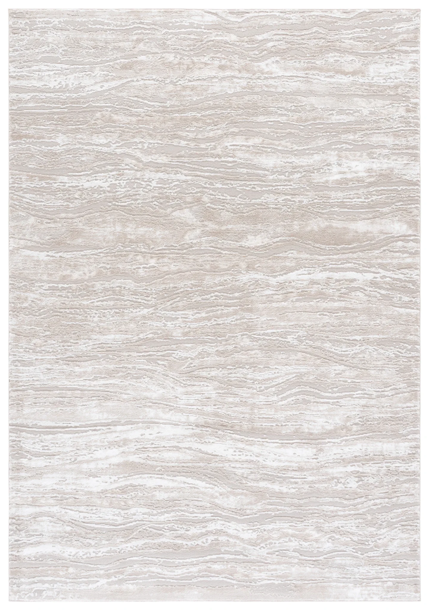 Carter Marble Rug in Ivory / Taupe