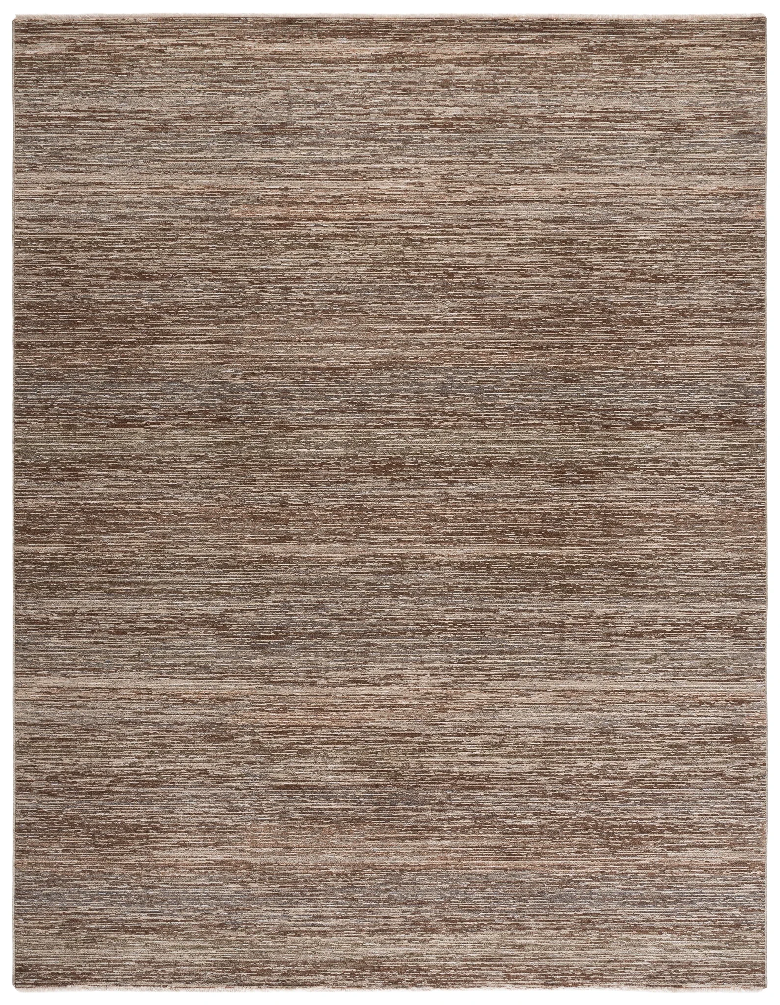 Crystal Modern Striated Rug in Dark Beig