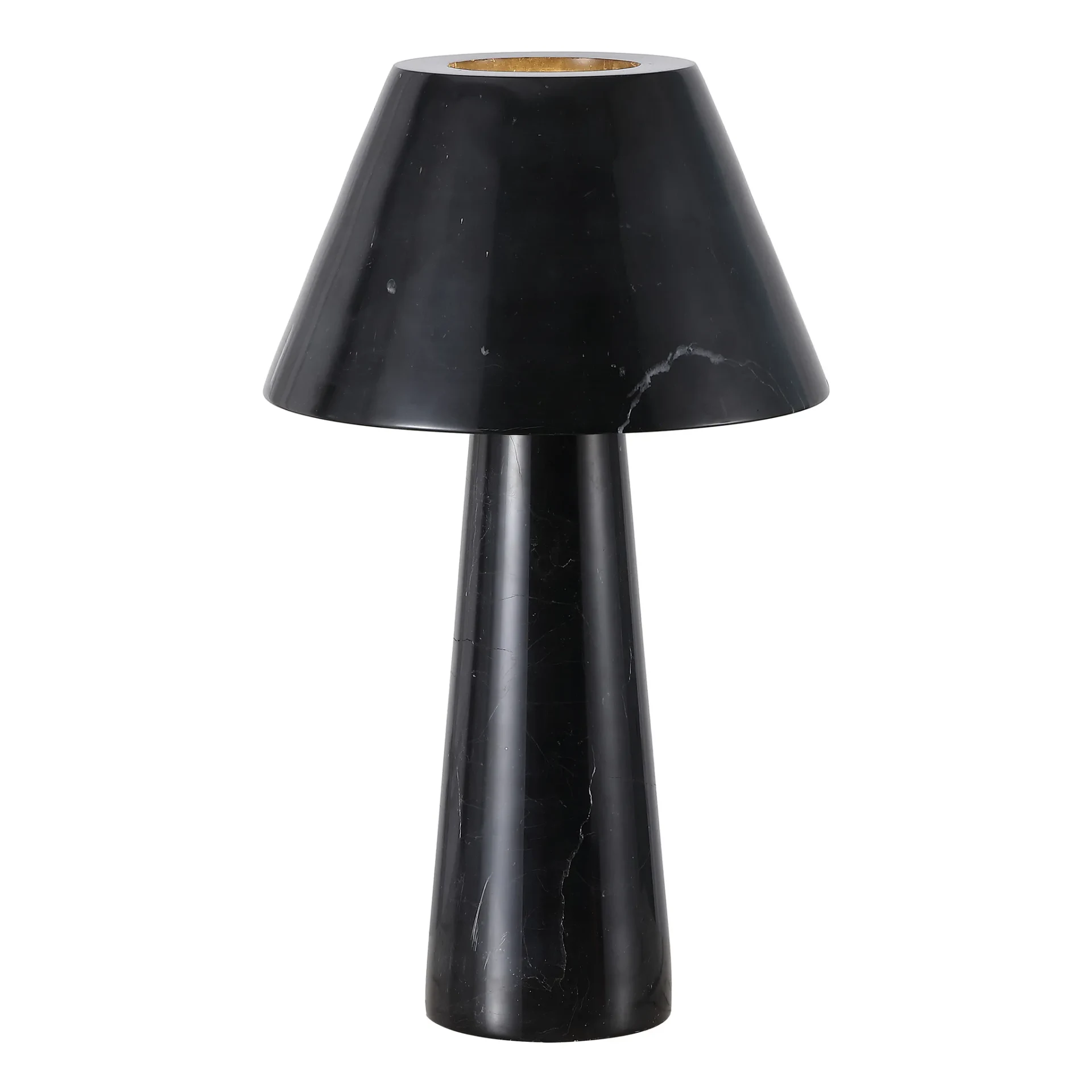 Henrik Marble Table Lamp in Black