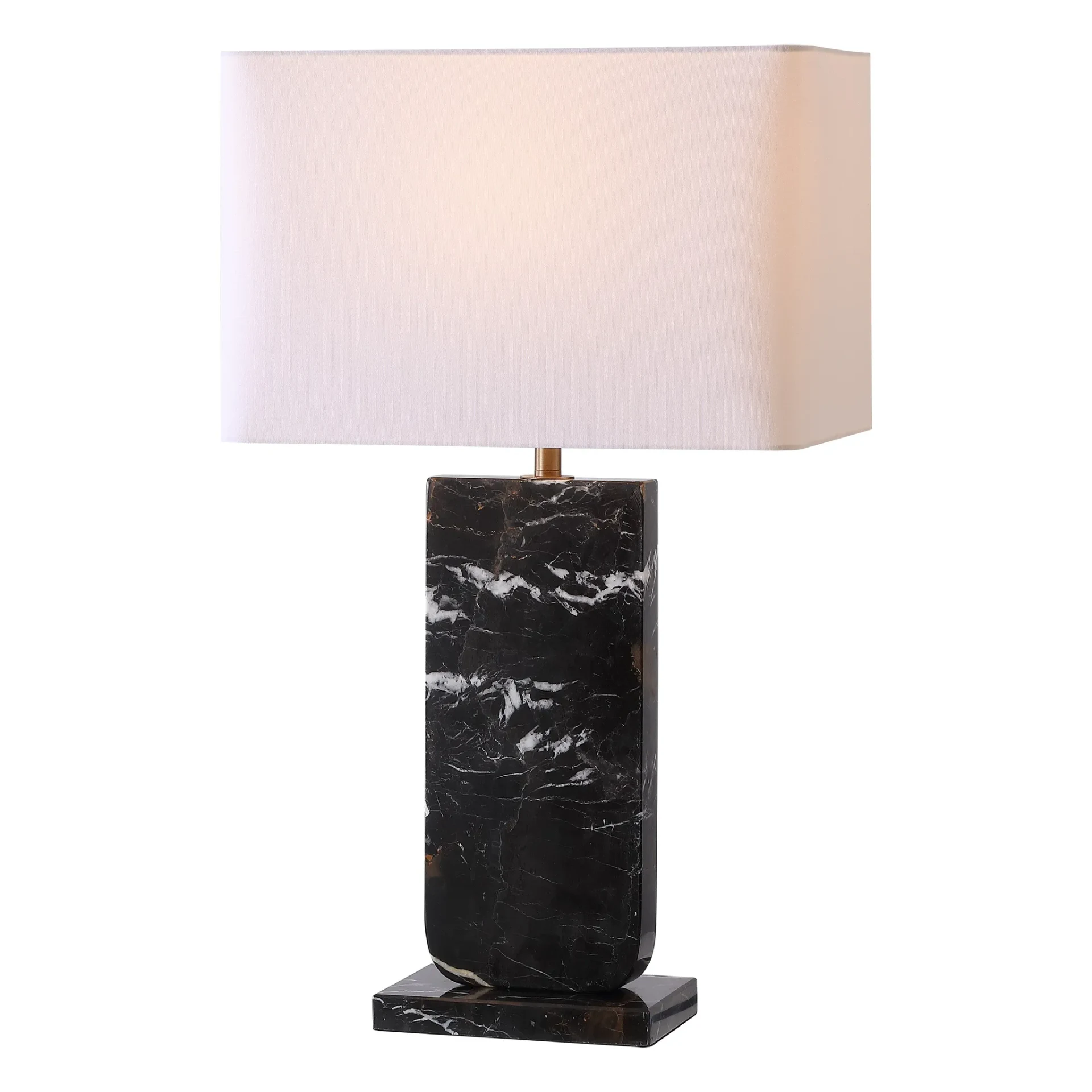 Nikolaus Marble Table Lamp in Black / White