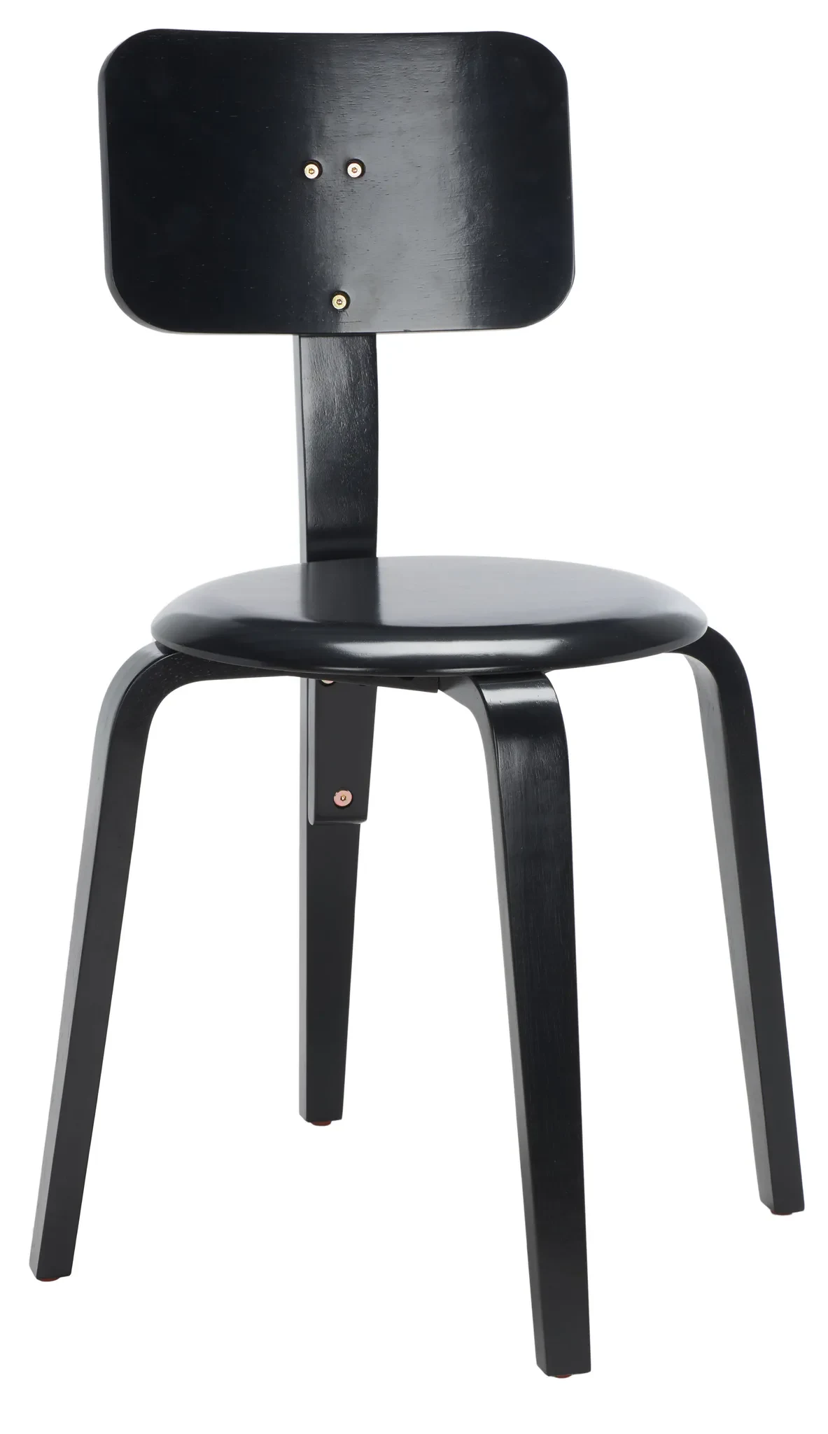Luella Stackable Dining Chair (Set of 2) in Black