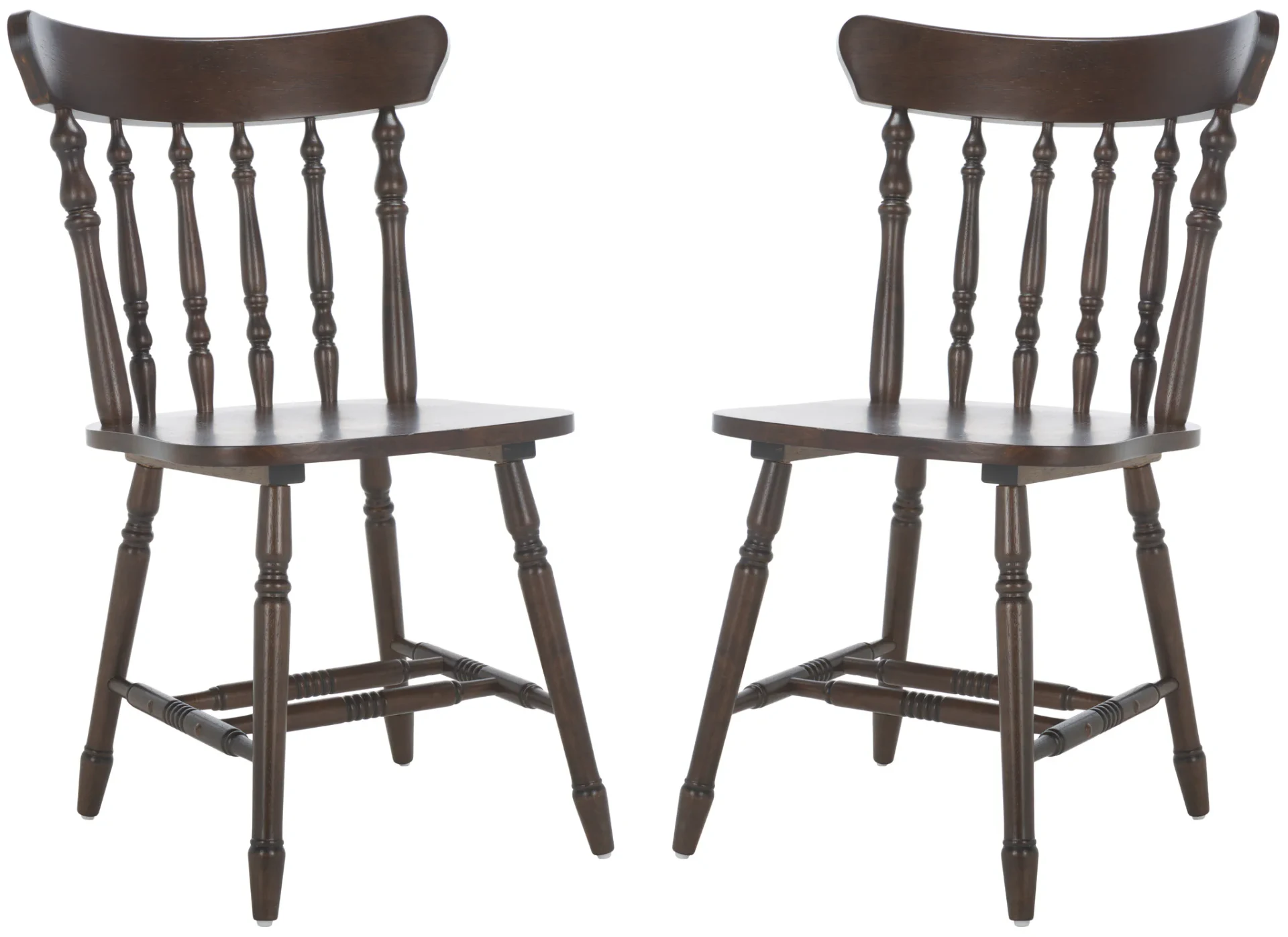 Coralyn Dining Chairs (Set of 2) in Matte Black