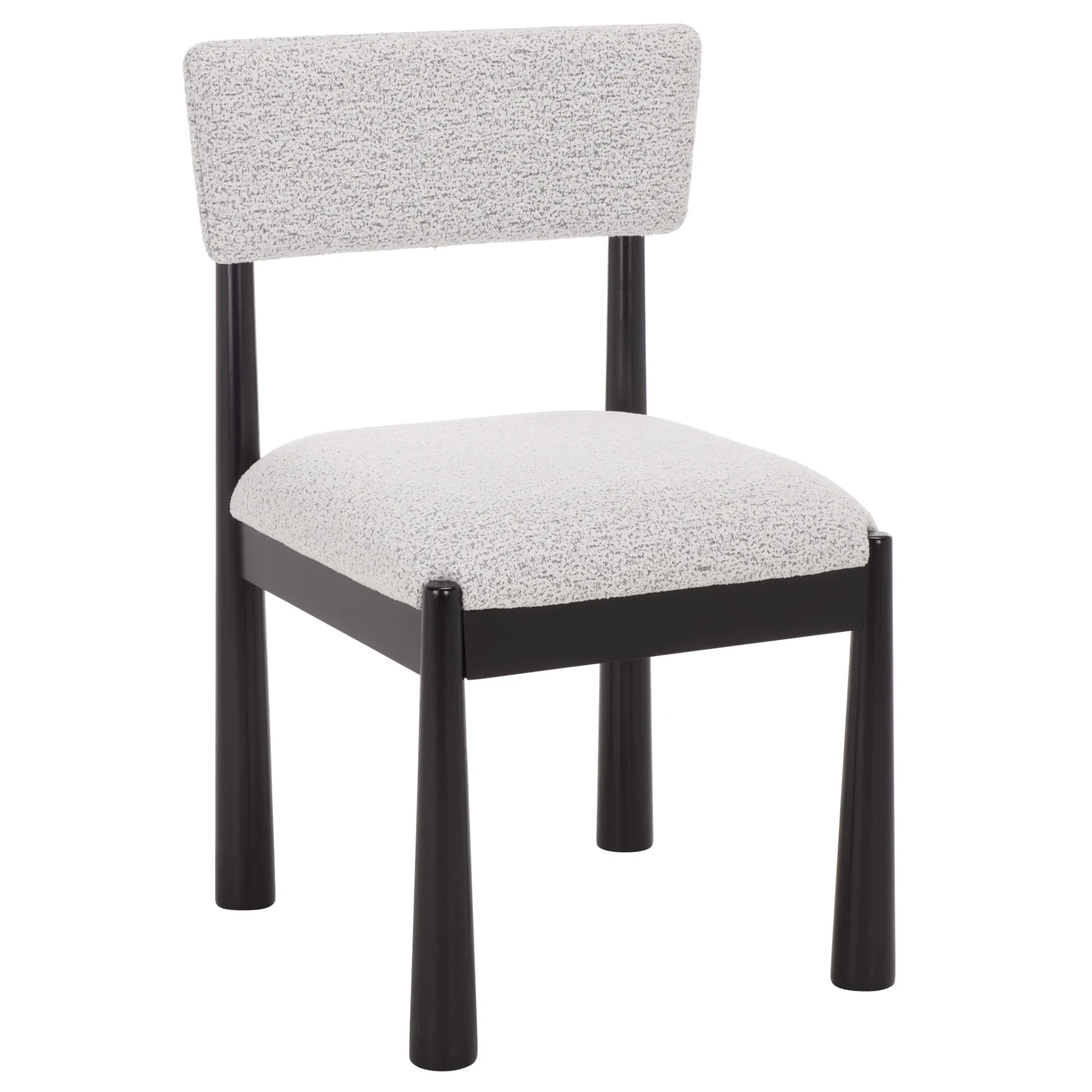 Koki Dining Chair in Black / White