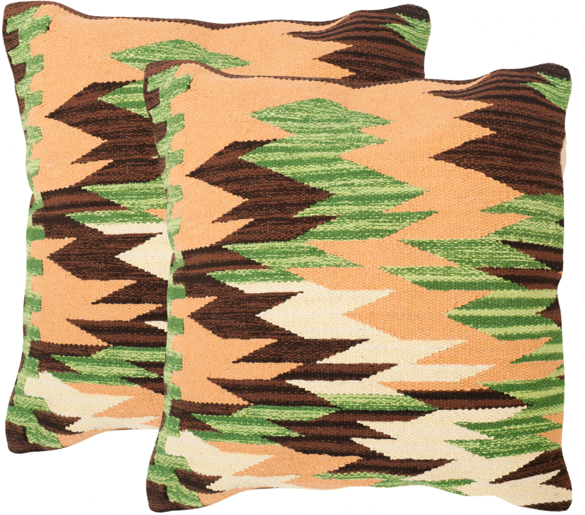 Canyon Pillow (Set Of 2) in Forest Neutrals