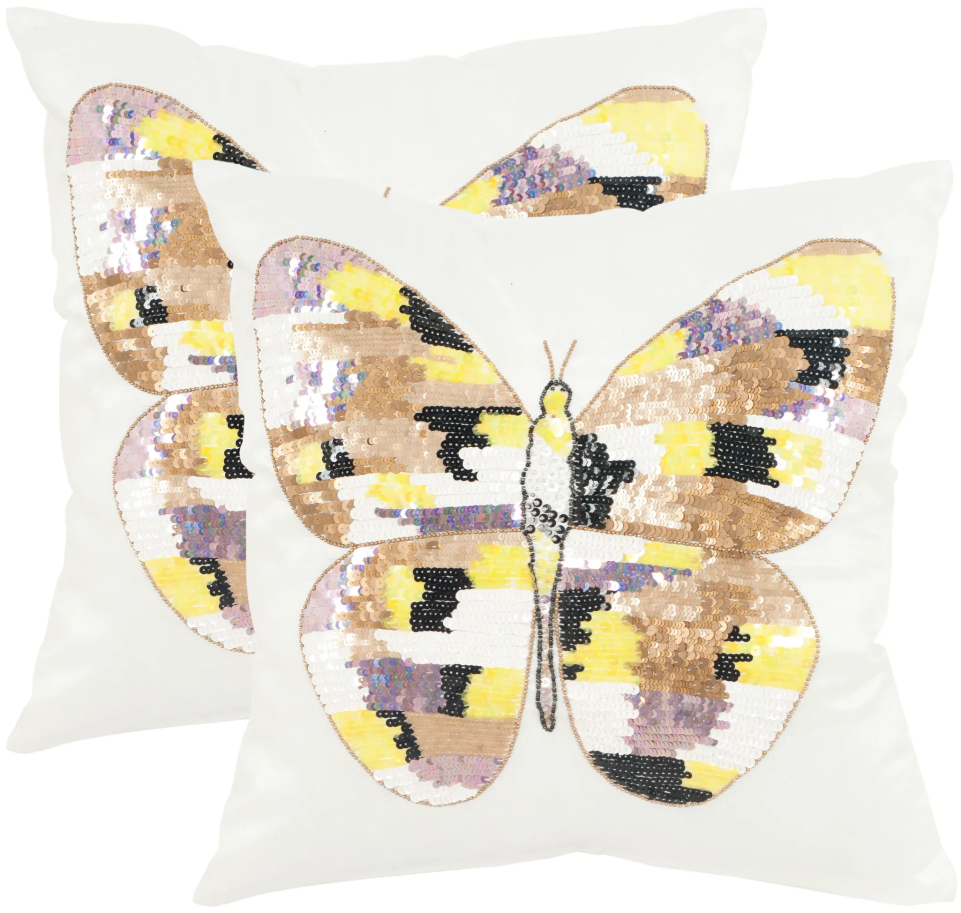 Papillon Pillow (Set Of 2) in Sorbet