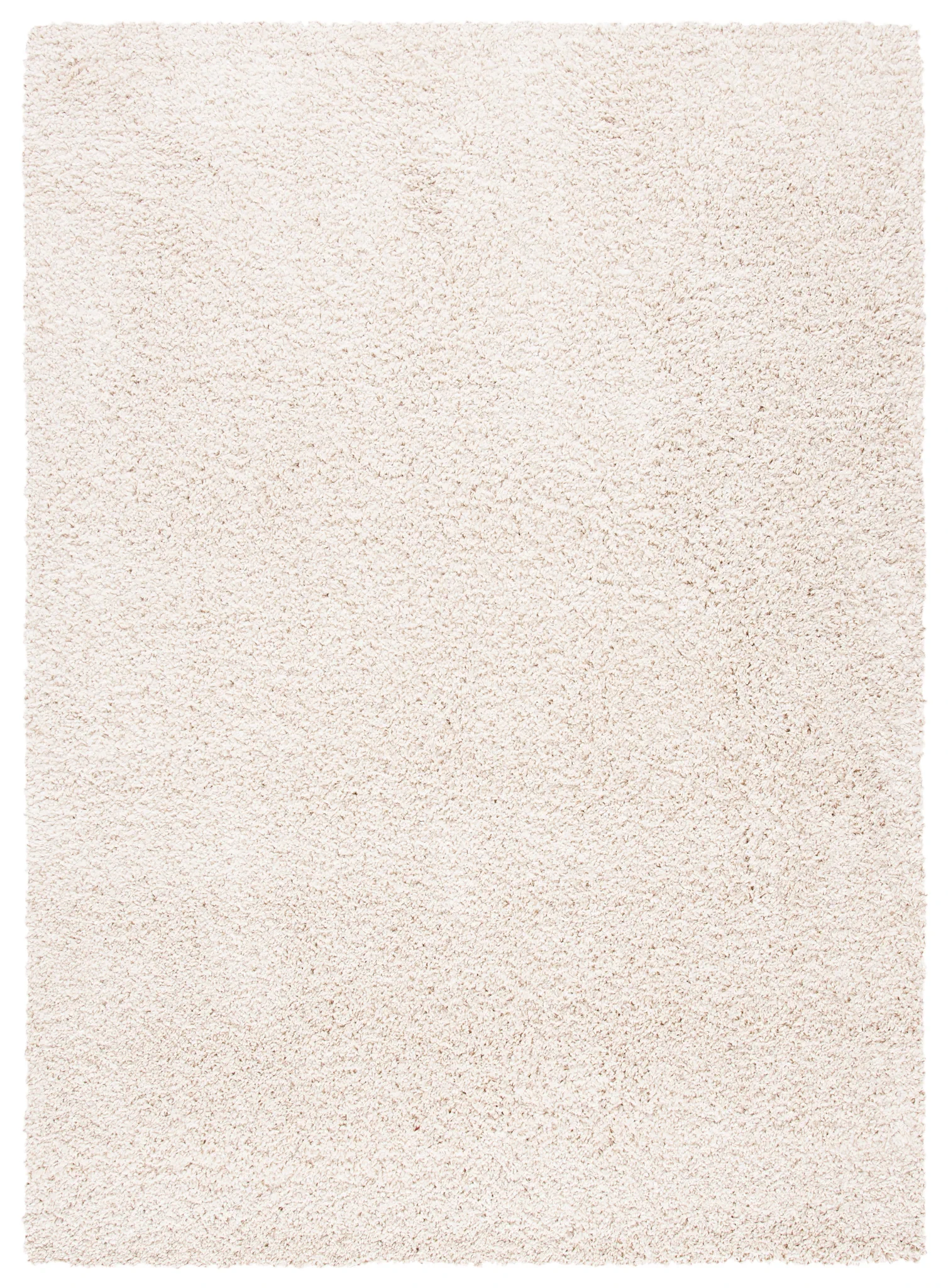Evolution Solid Shag Rug in Ivory