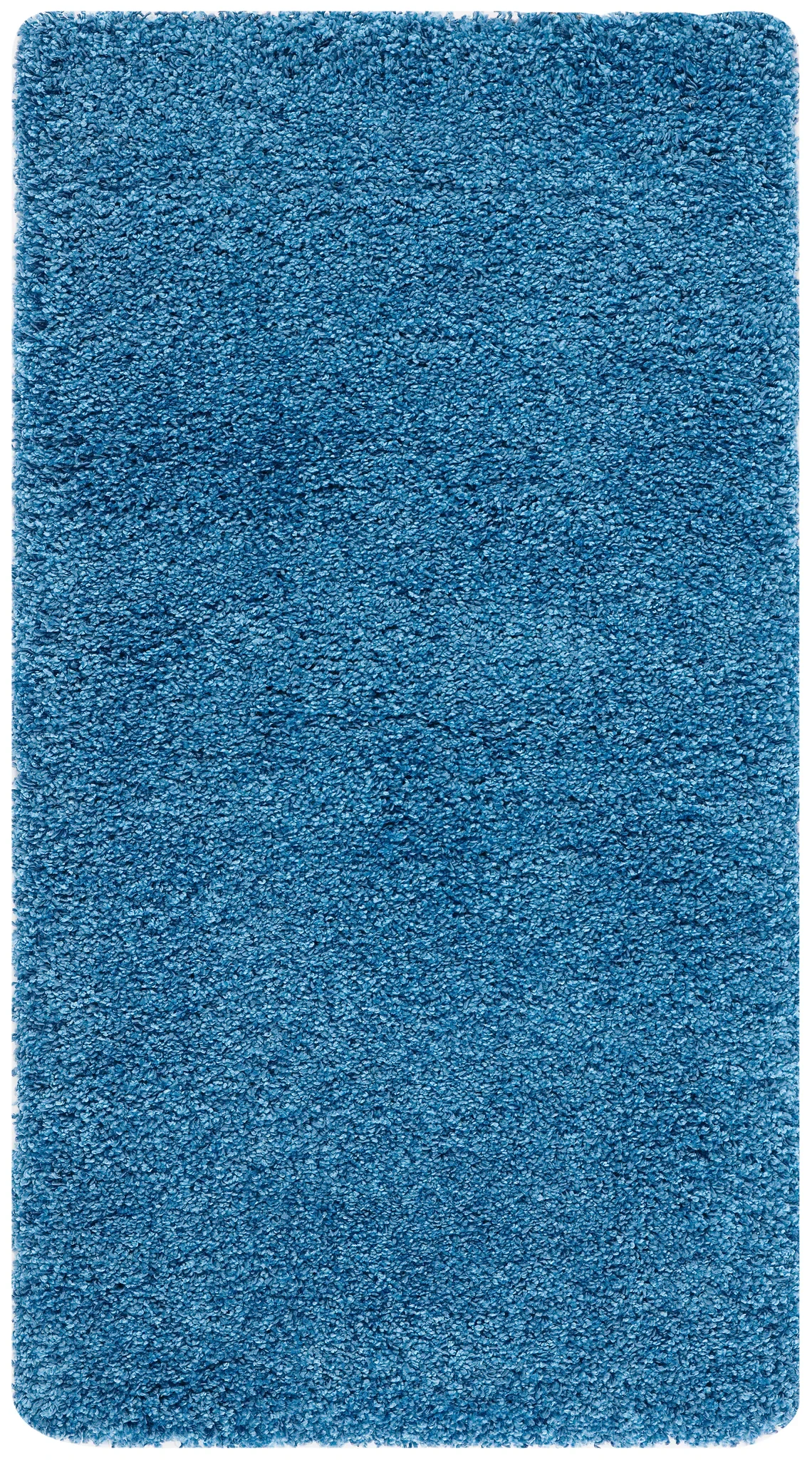 Evolution Solid Shag Rug in Blue