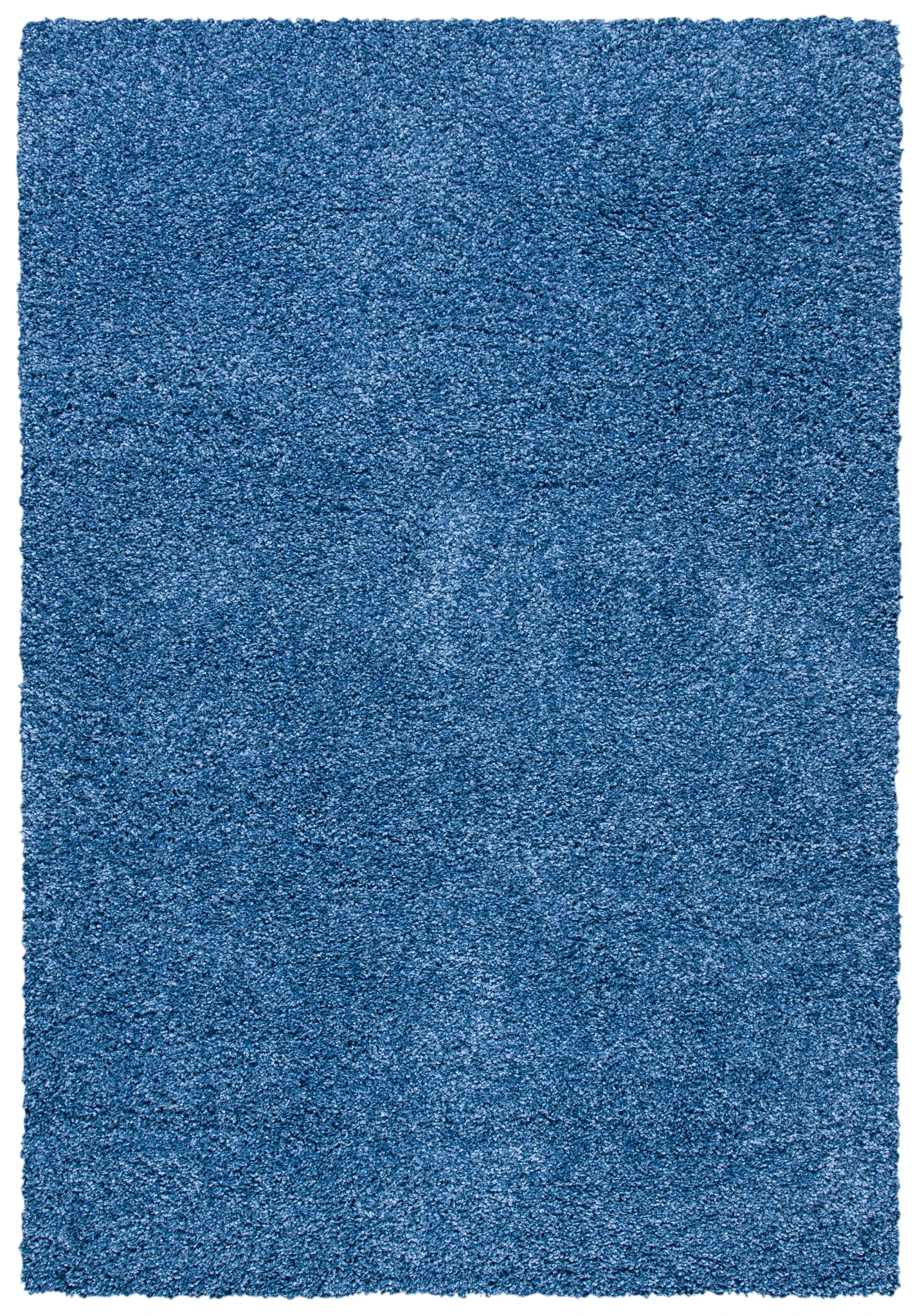 Evolution Solid Shag Rug in Blue
