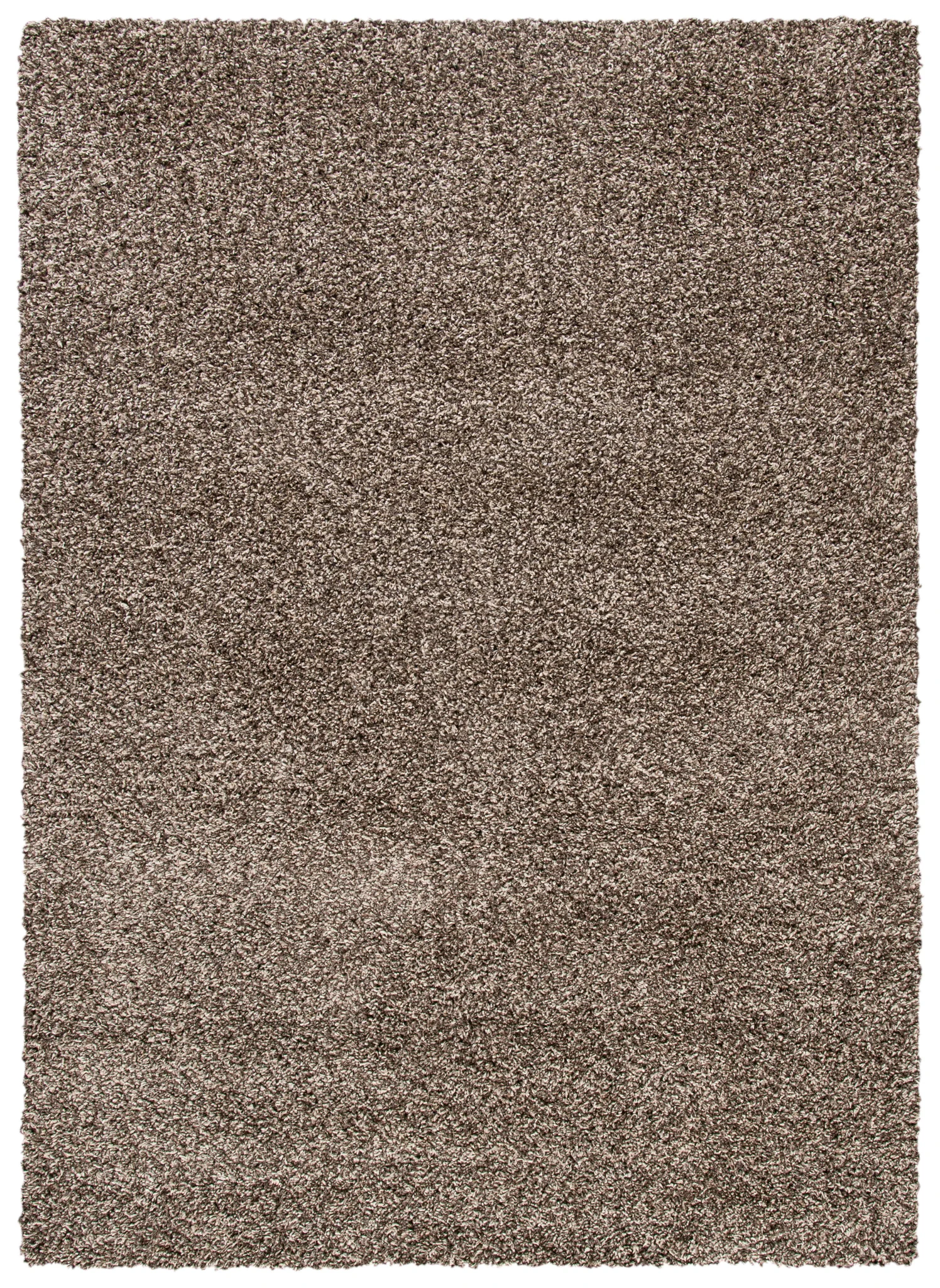 Evolution Solid Shag Rug in Brown