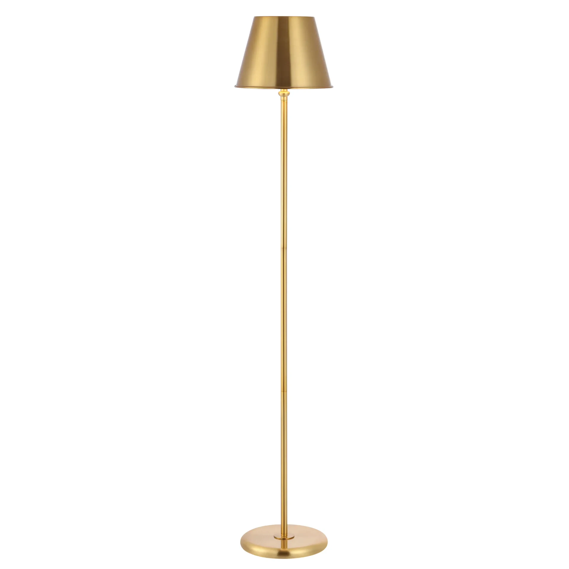 Asher Floor Lamp in Brass