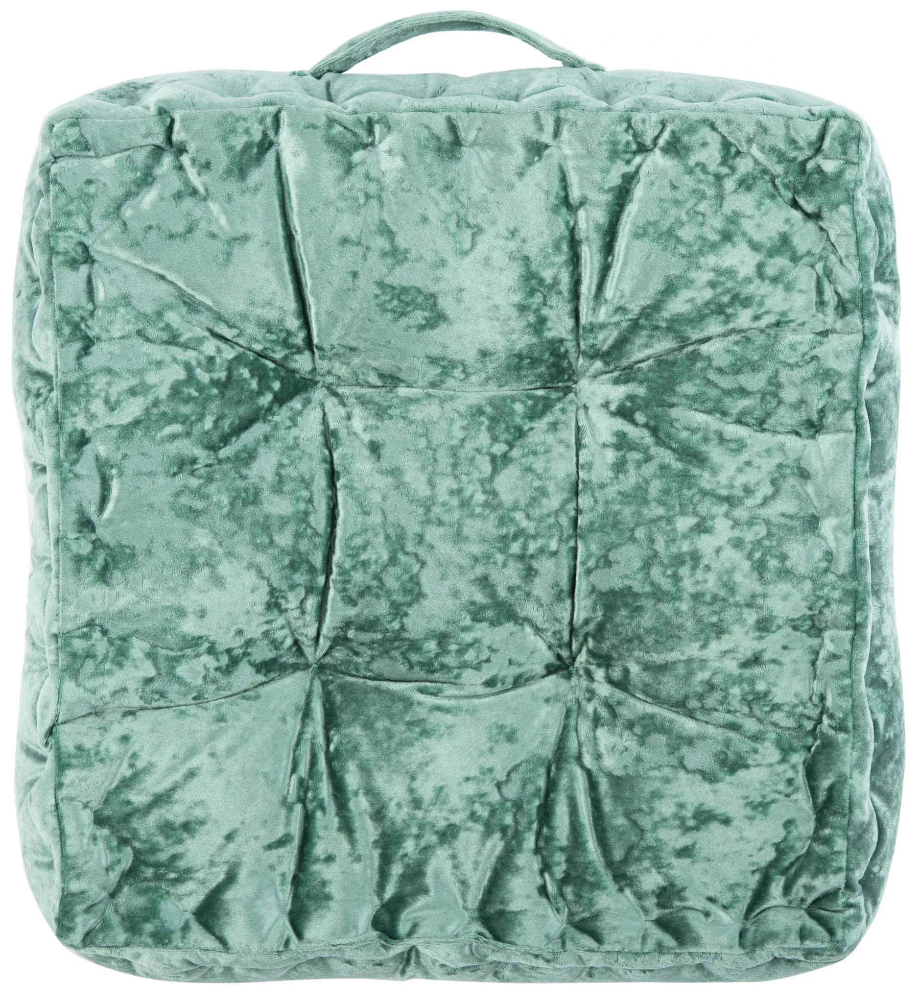 Peony Floor Pillow in White