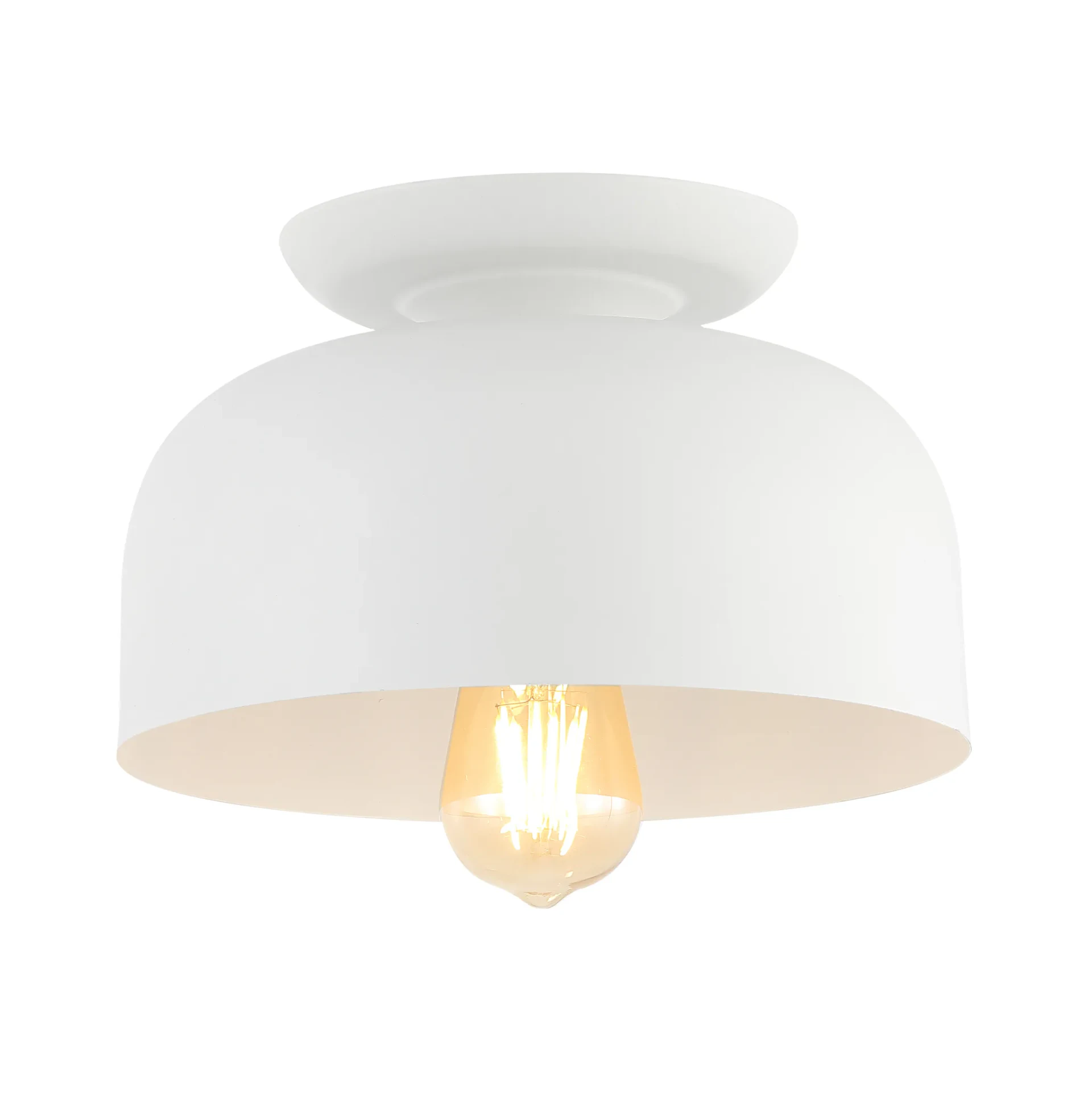 Danica Flush Mount in White