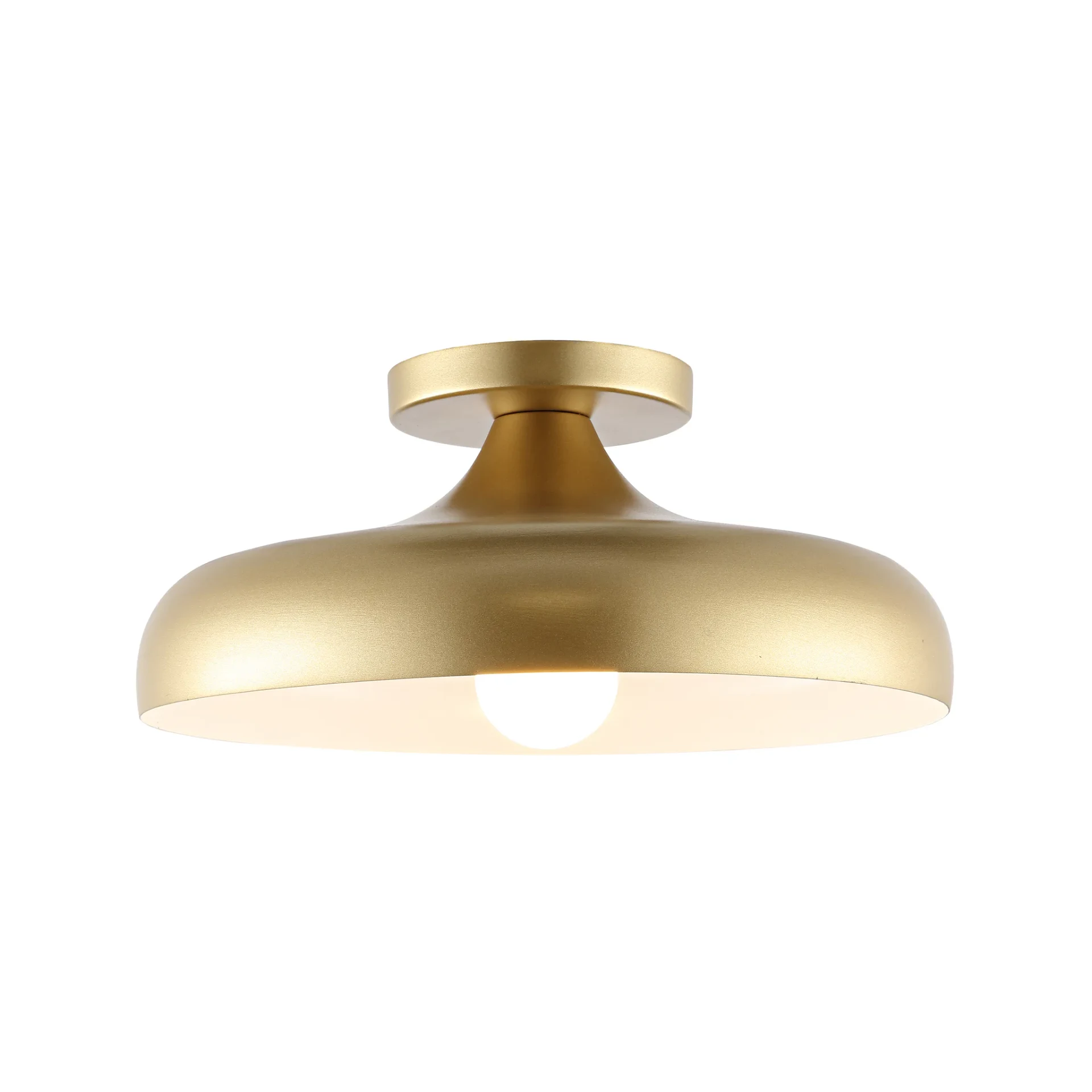 Willet Flush Mount in Gold