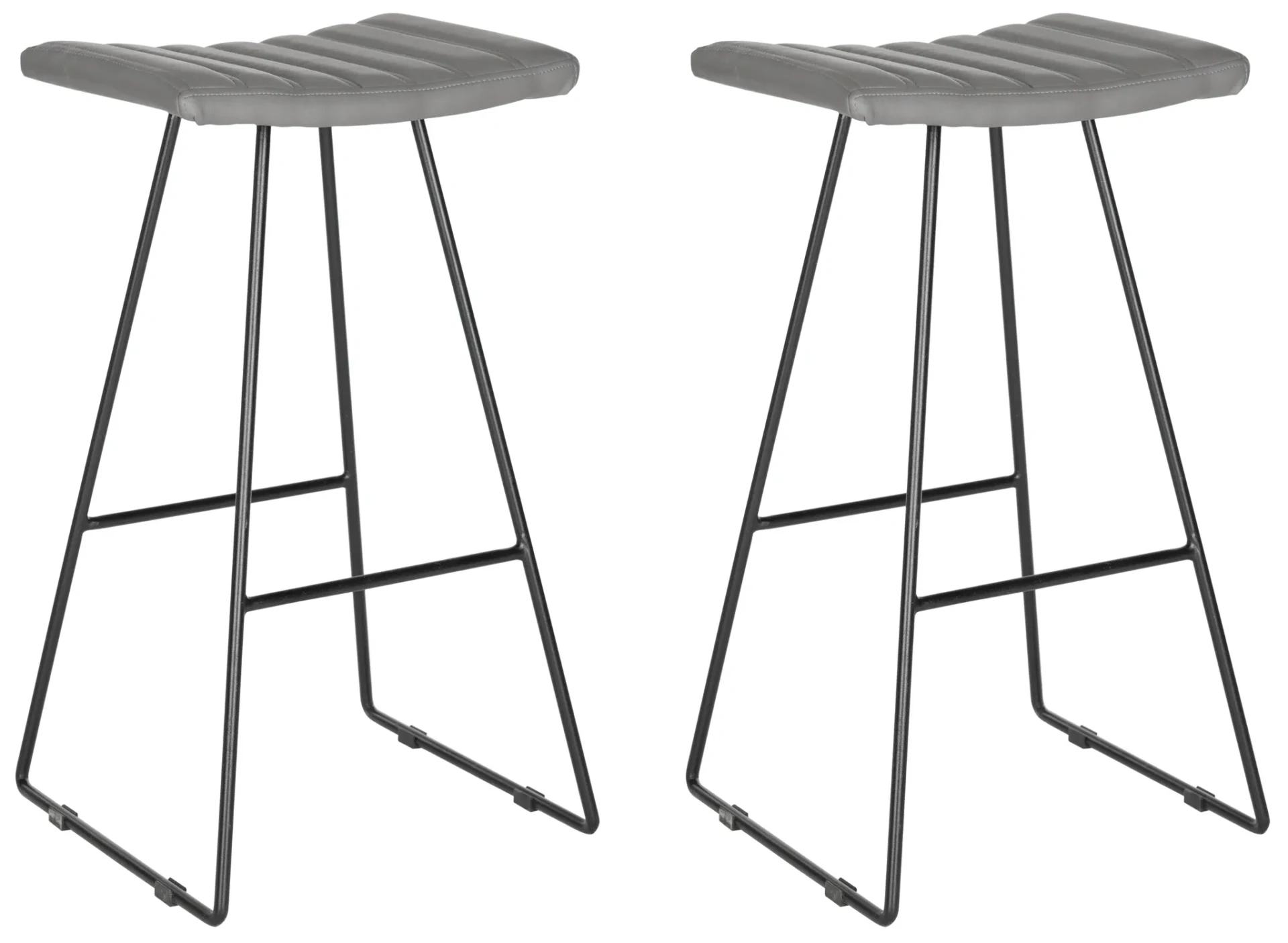 Akito Bar Stool (Set Of 2) in Black