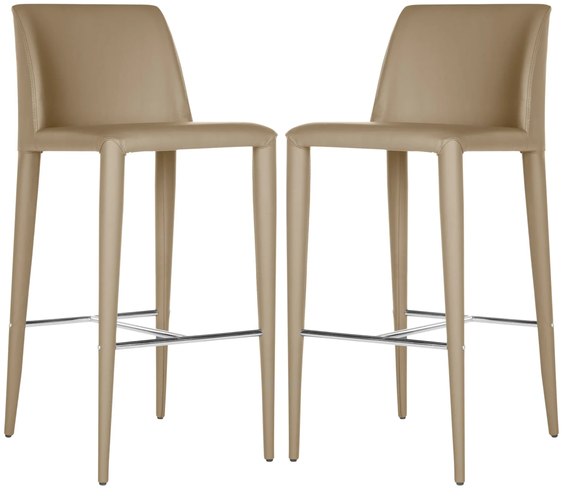 Garretson Bar Stool (Set of 2) in Gray