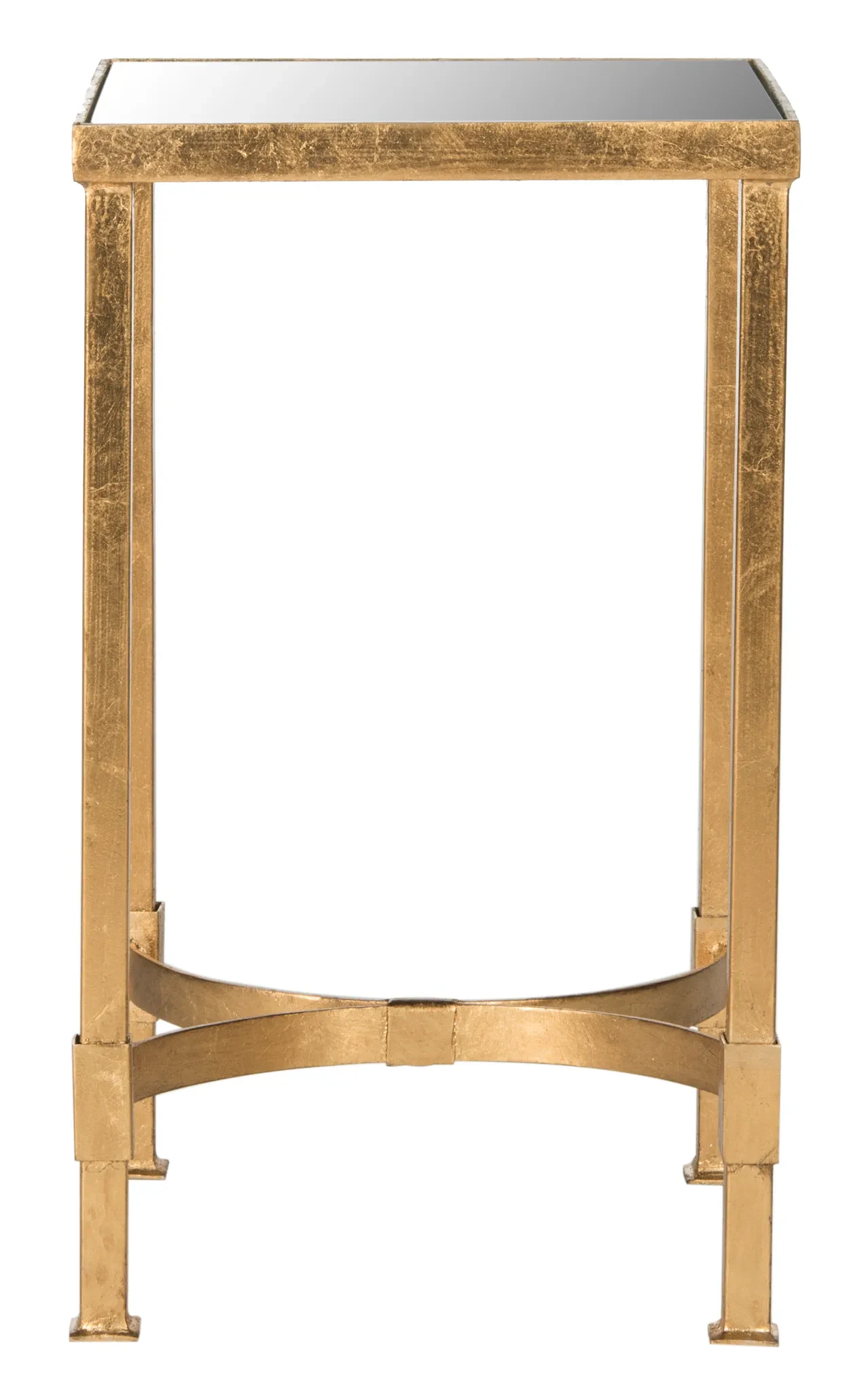 Halyn End Table in Gold