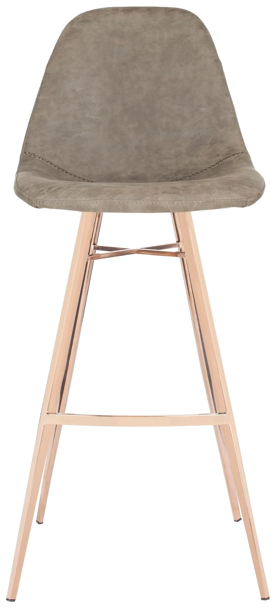 Mathison Barstool in Brown / Copper