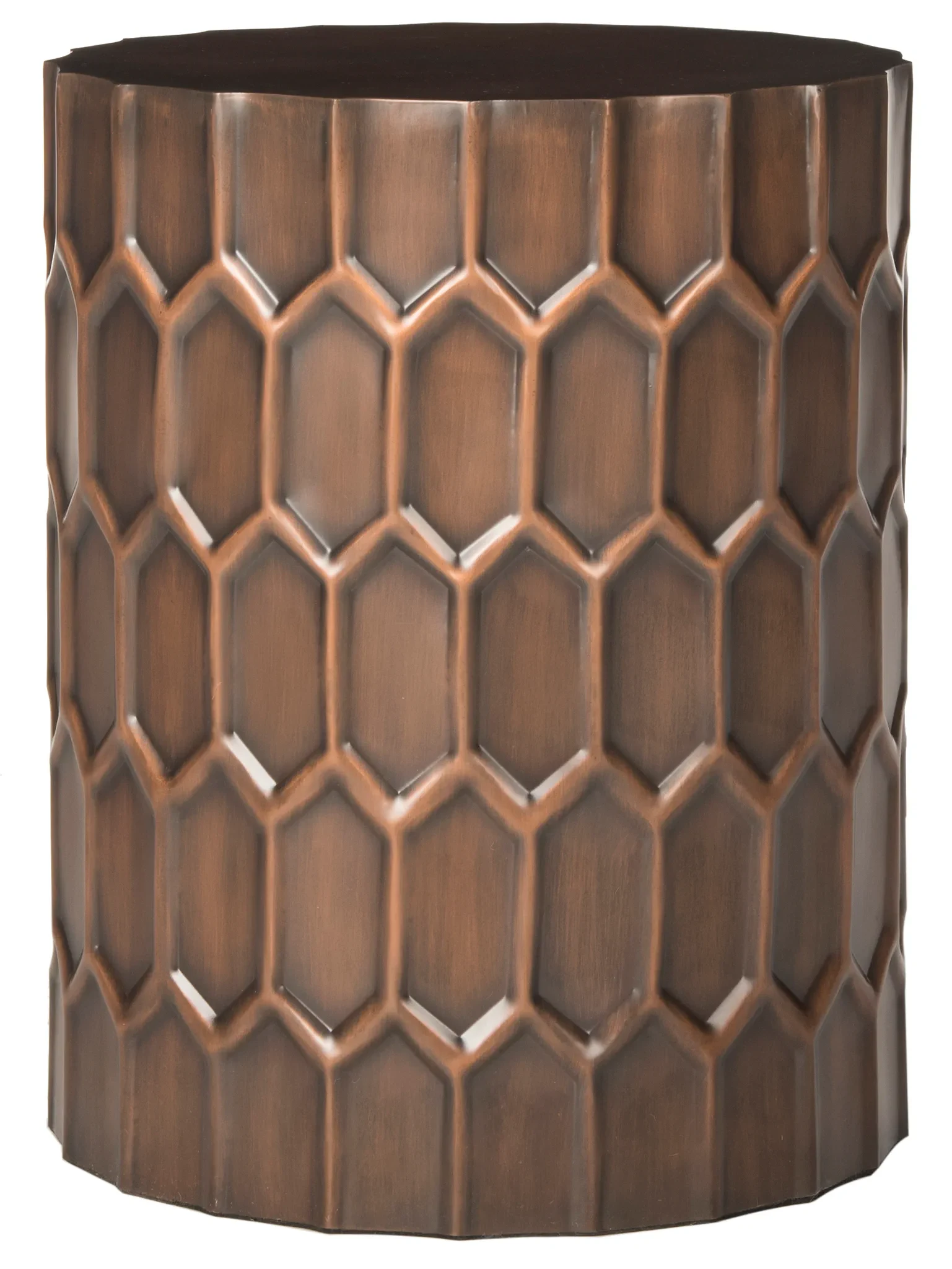 Corey Side Tables in Antique Copper