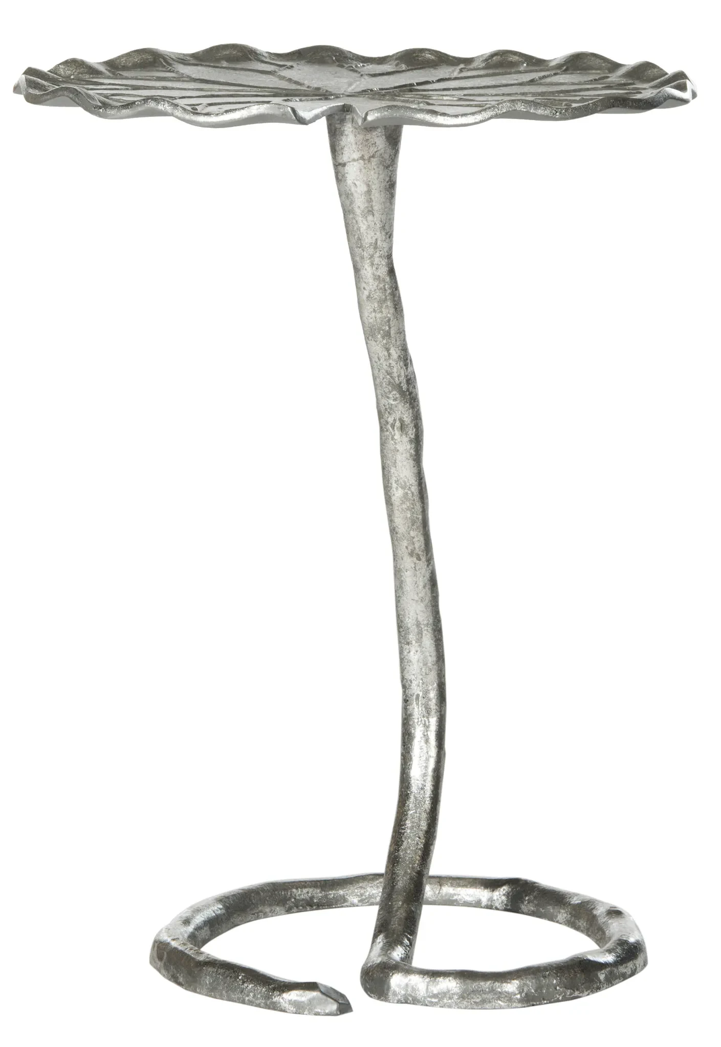 Justina Side Table in Gold
