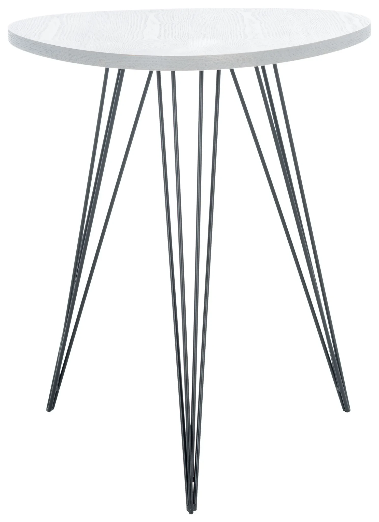 Wolcott Side Table in Gray / Black