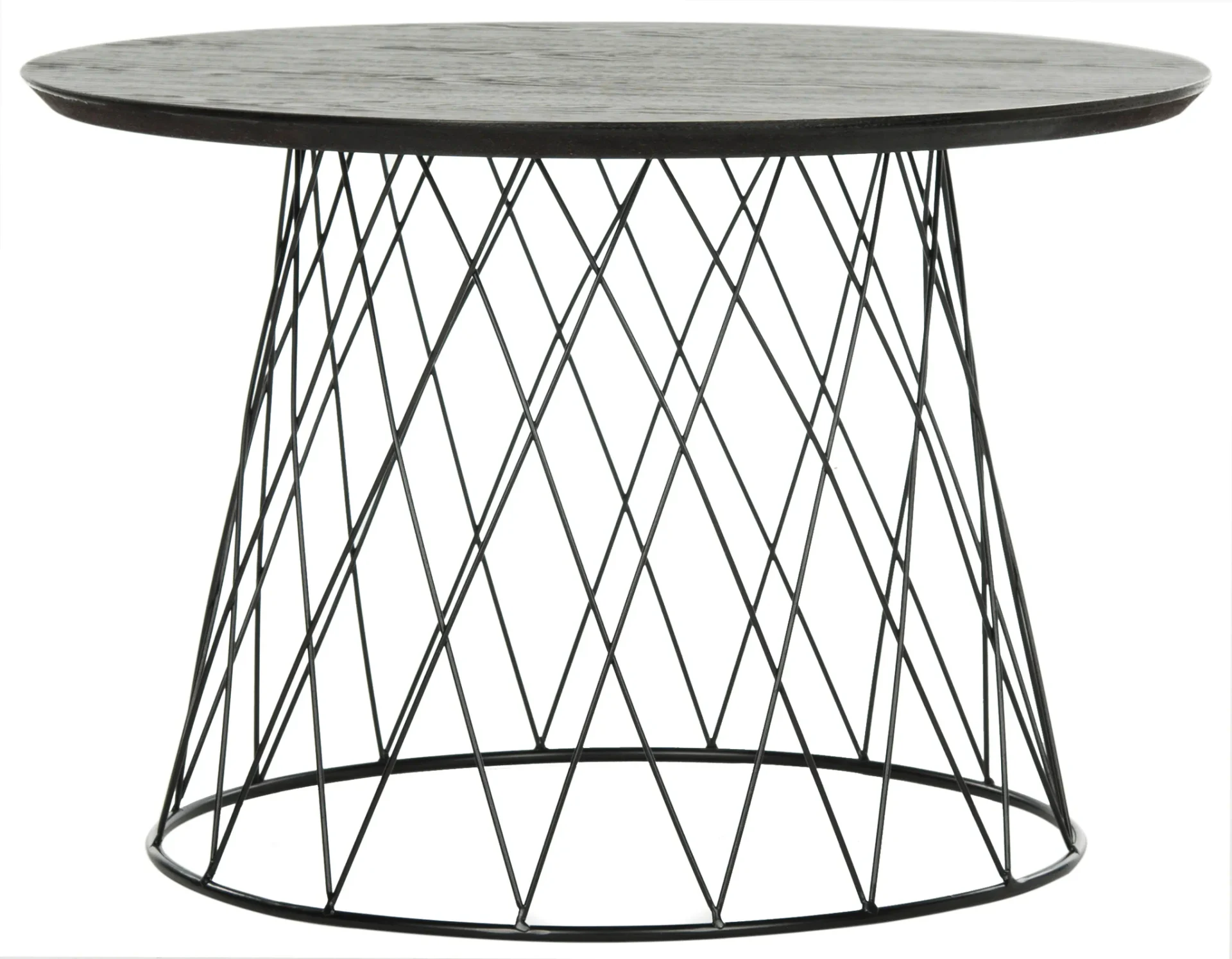Roper End Table in Ash Black