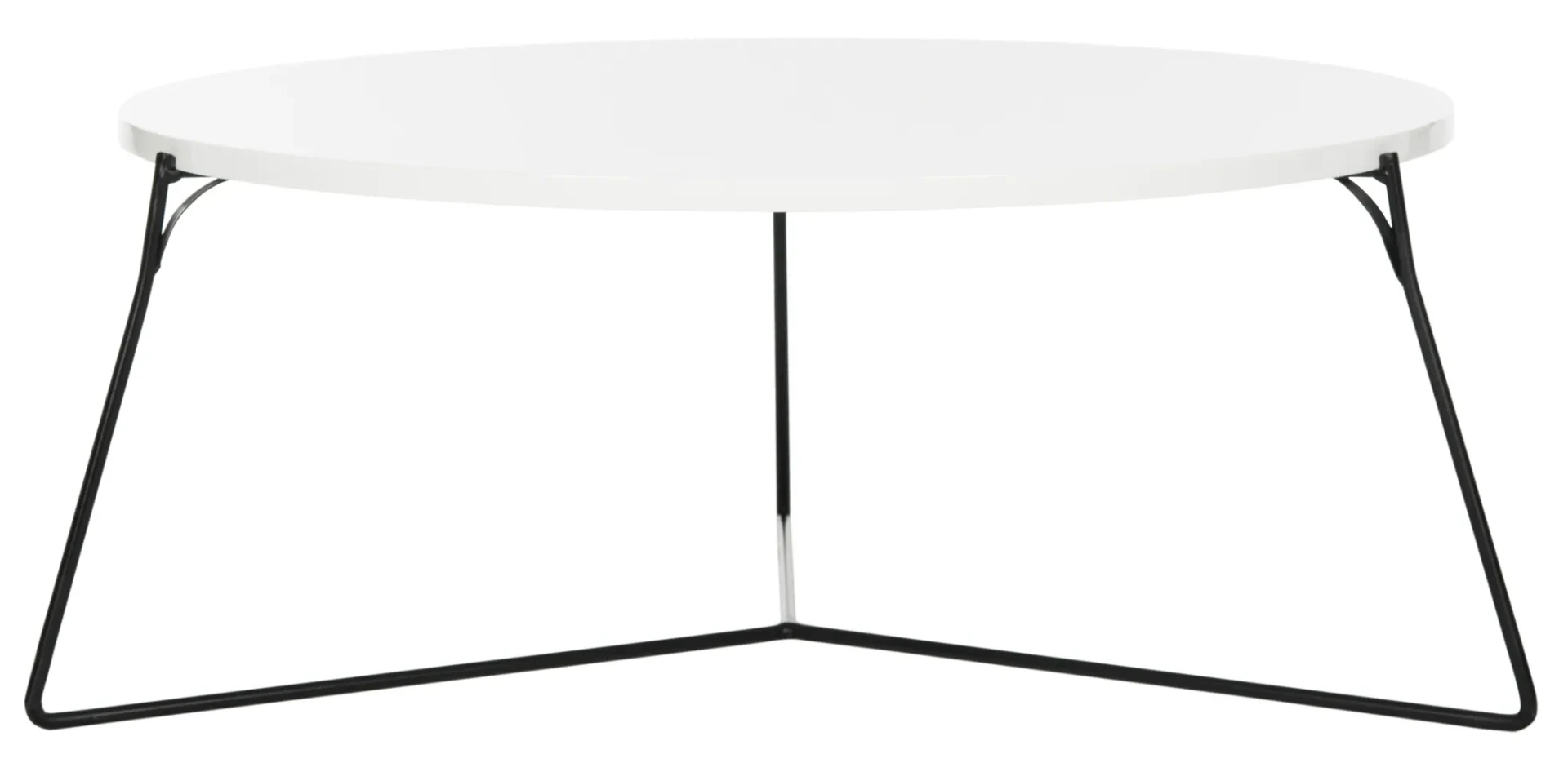 Mae Coffee Table in Lacquer White