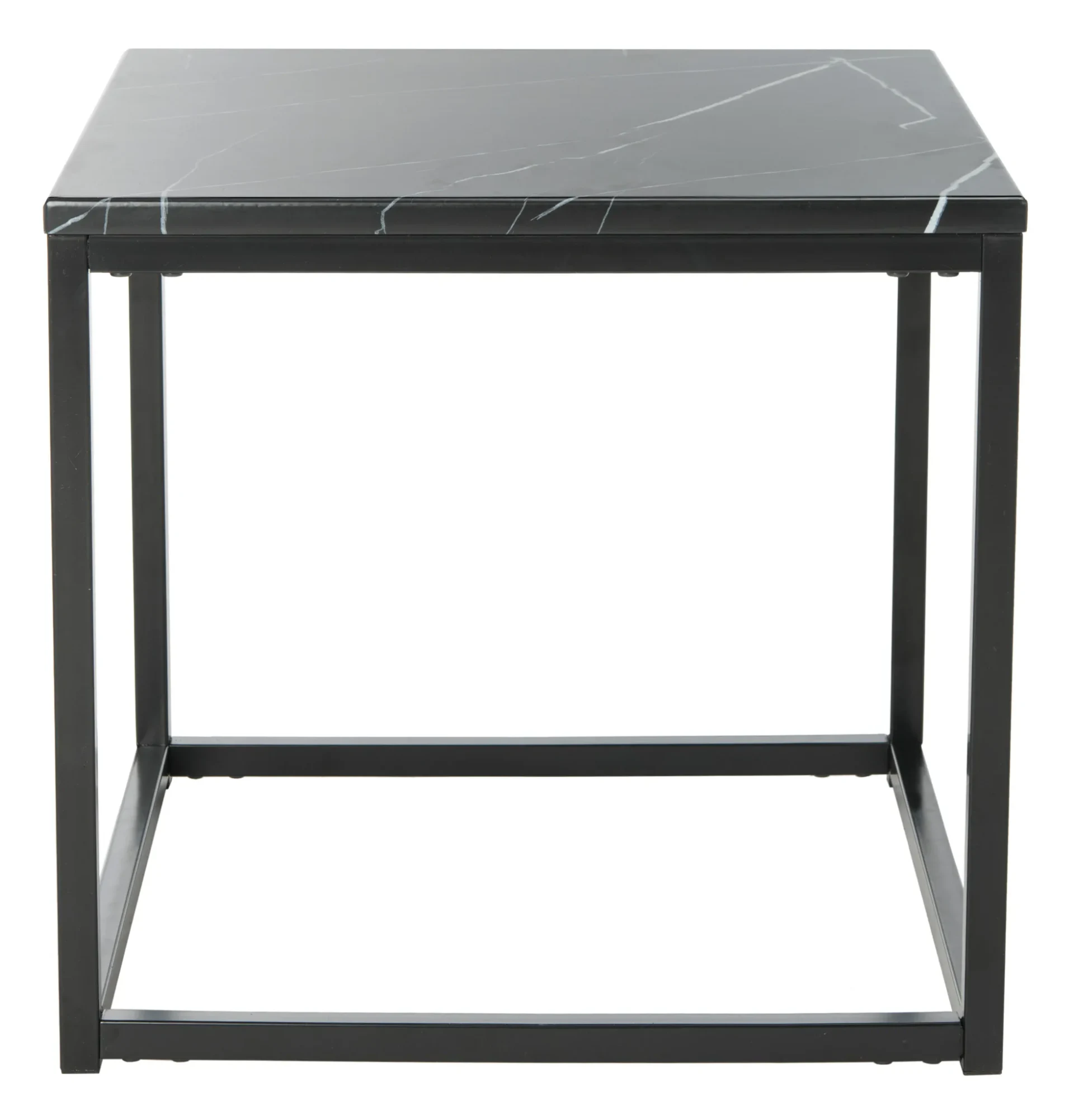 Baize End Table in Black