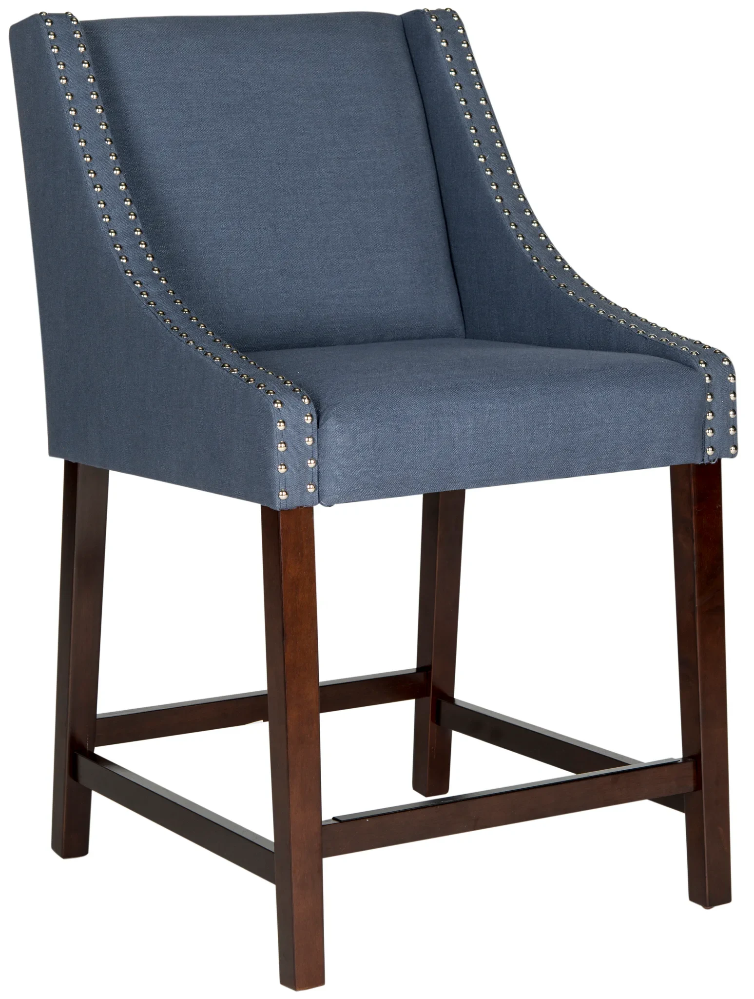 Dylan Counter Stool in Navy Blue