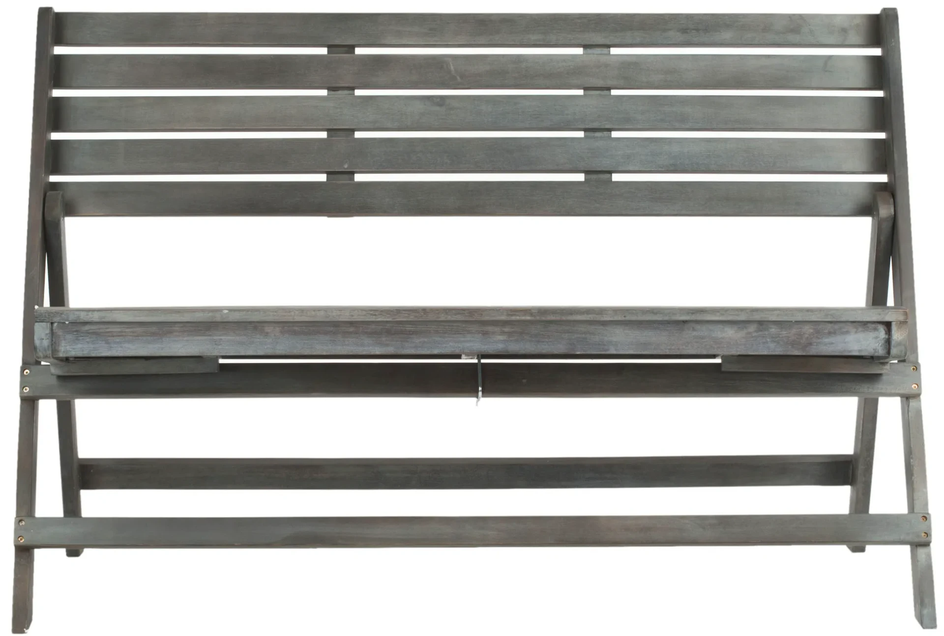 Luca Folding Bench in Ash Gray
