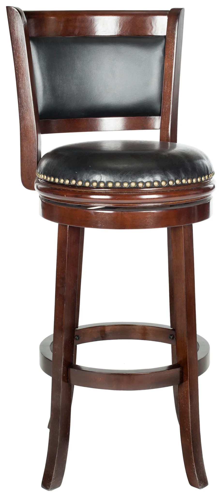 Brockway Bar Stool in Cappuccino / Black