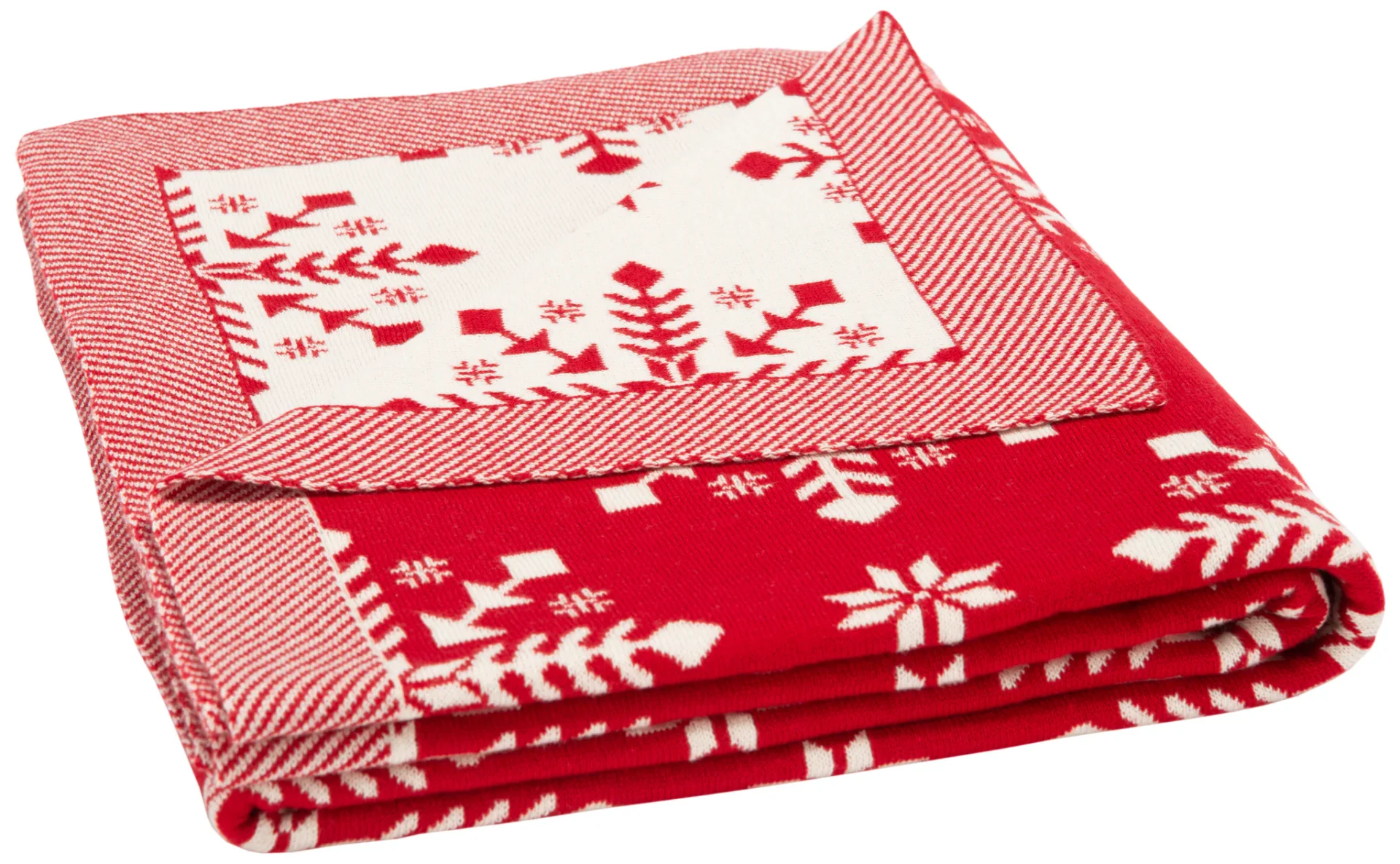 Frost Throw in Red