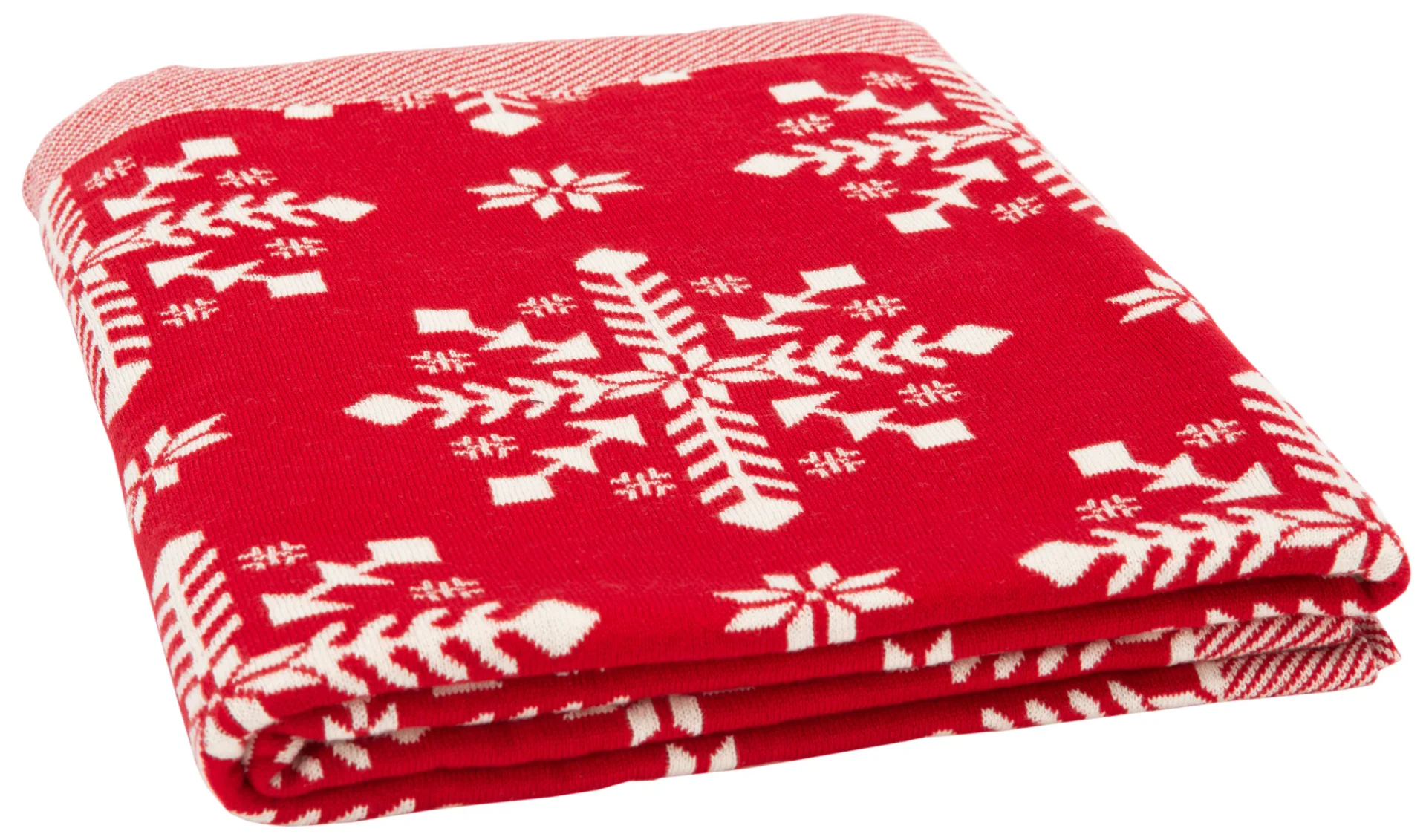 Frost Throw in Red