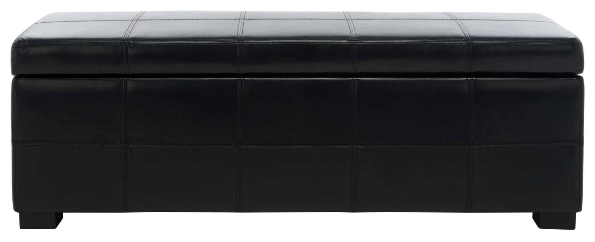 Madison Large Storage Bench in Stone
