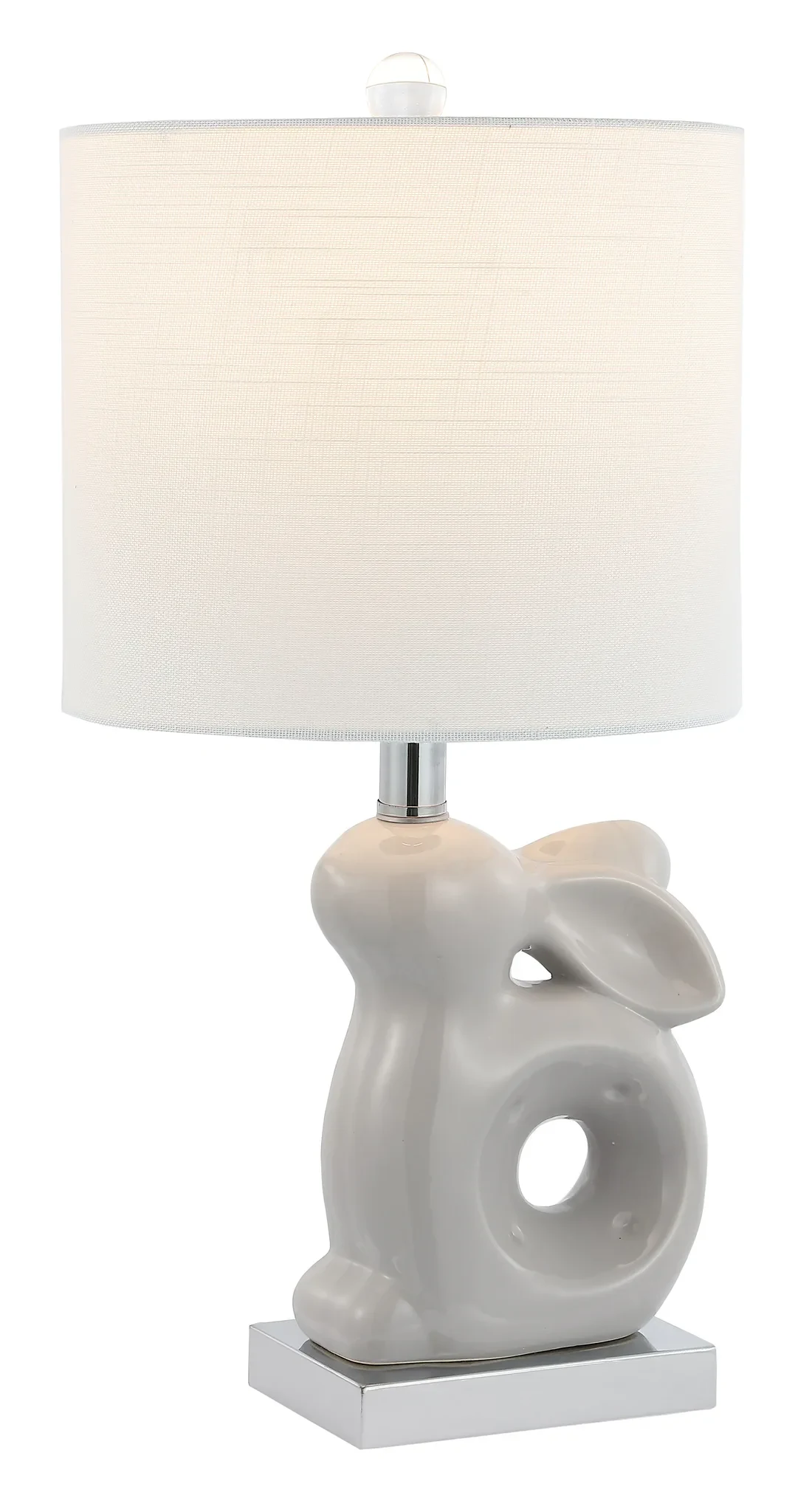 Ruby Rabbit Lamp in Gray