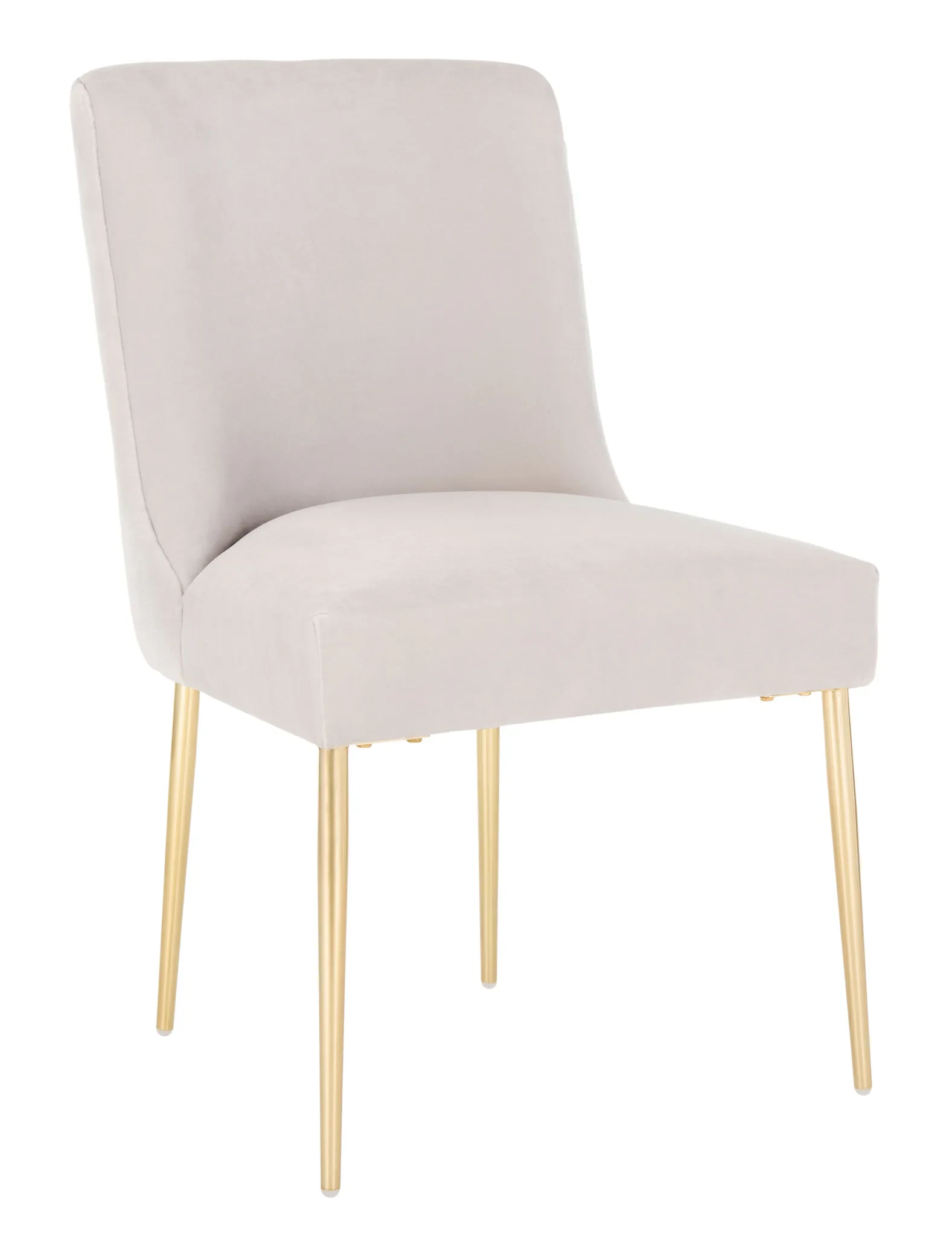 Nolita Dining Chair in Mustard / Brass
