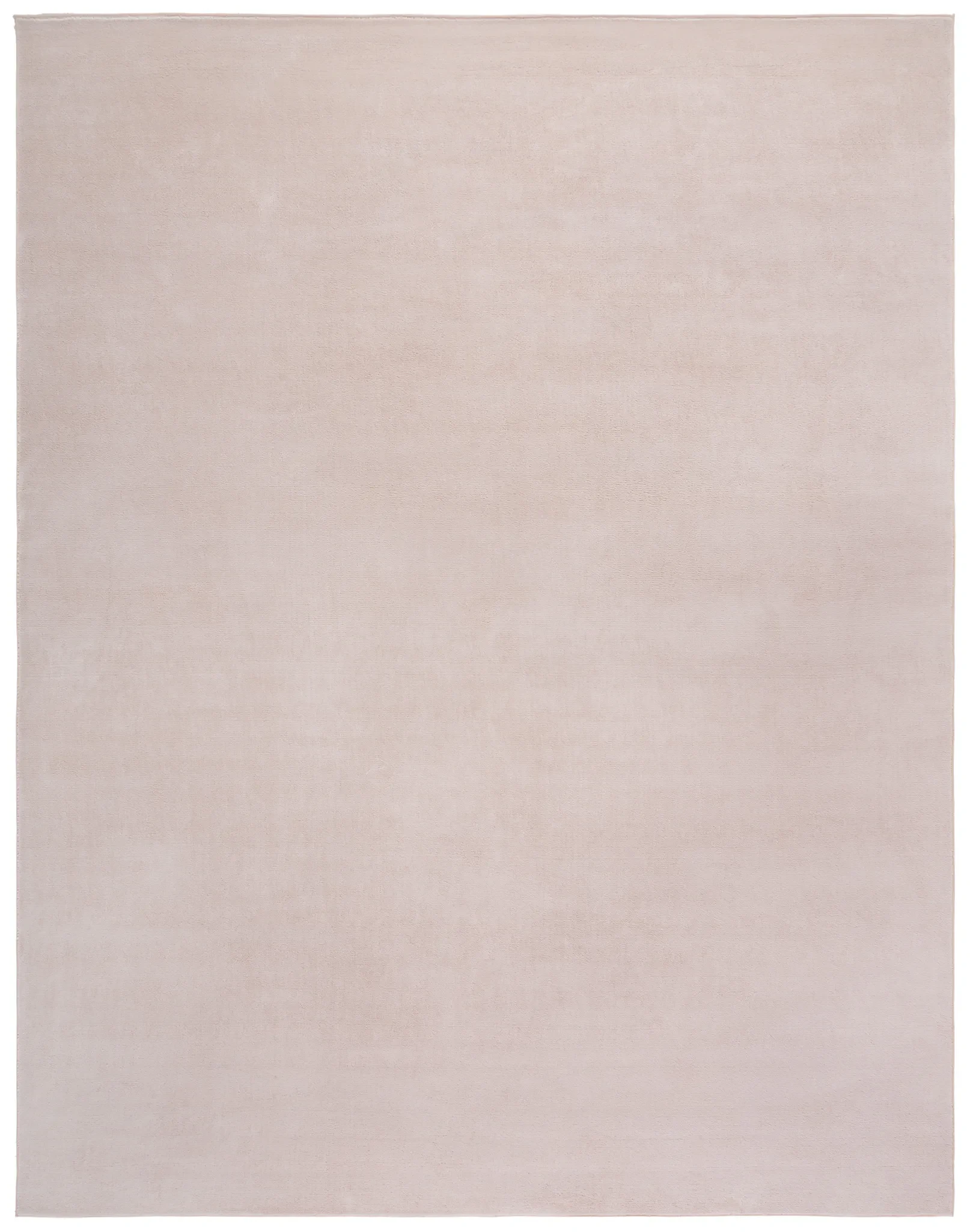 Loft Solid Washable Rug in Beige