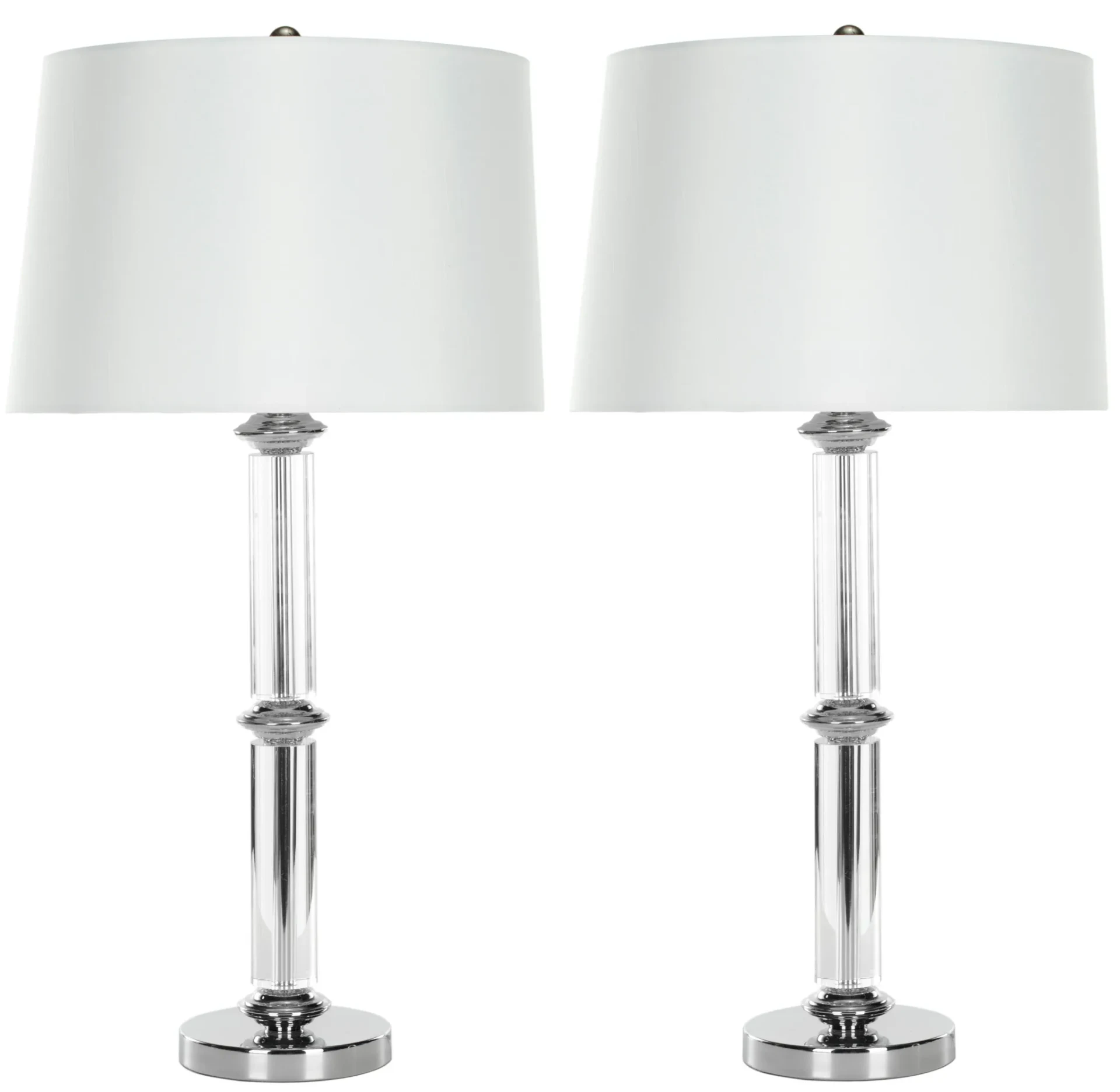 Vendome Crystal Lamp (Set Of 2) in Clear