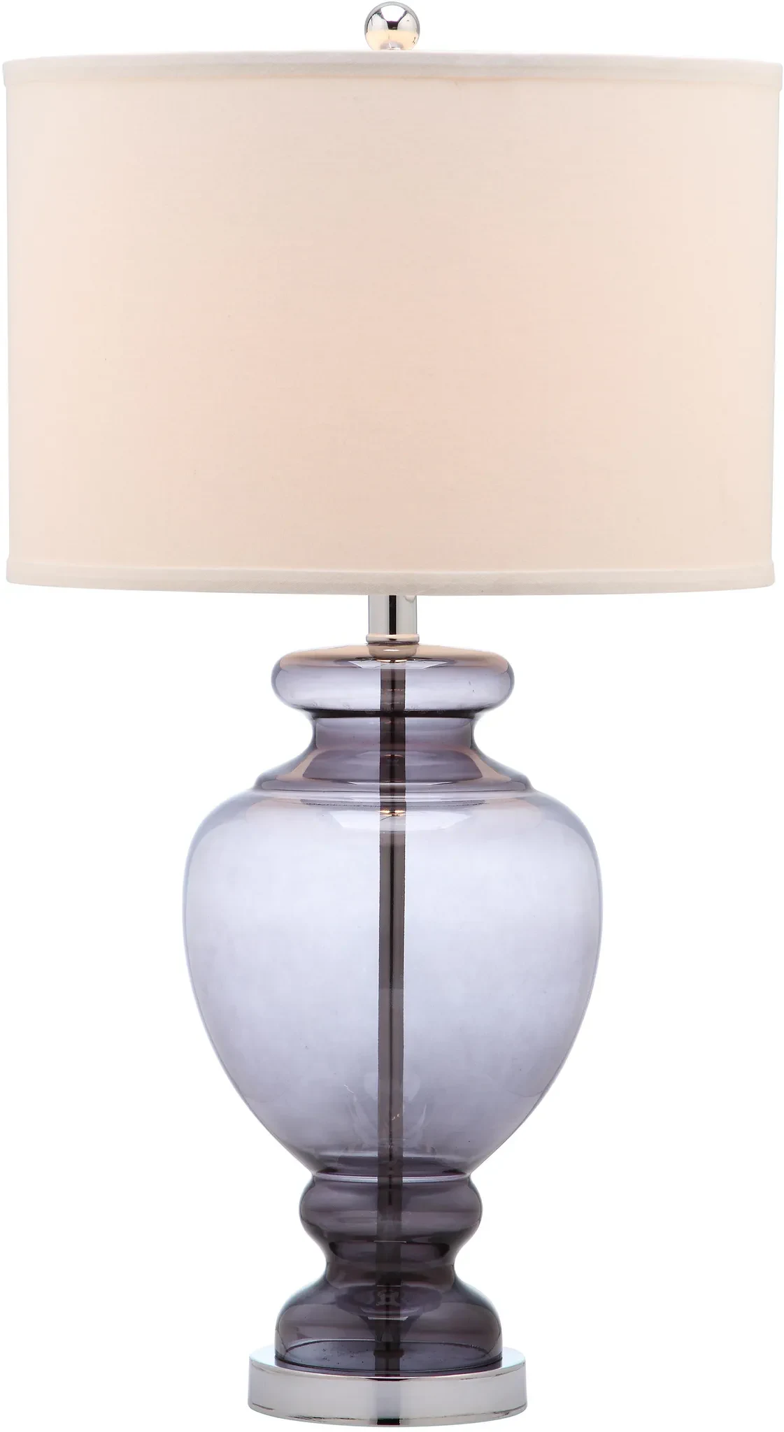 Morocco Glass Lamp (Set Of 2) in Gray