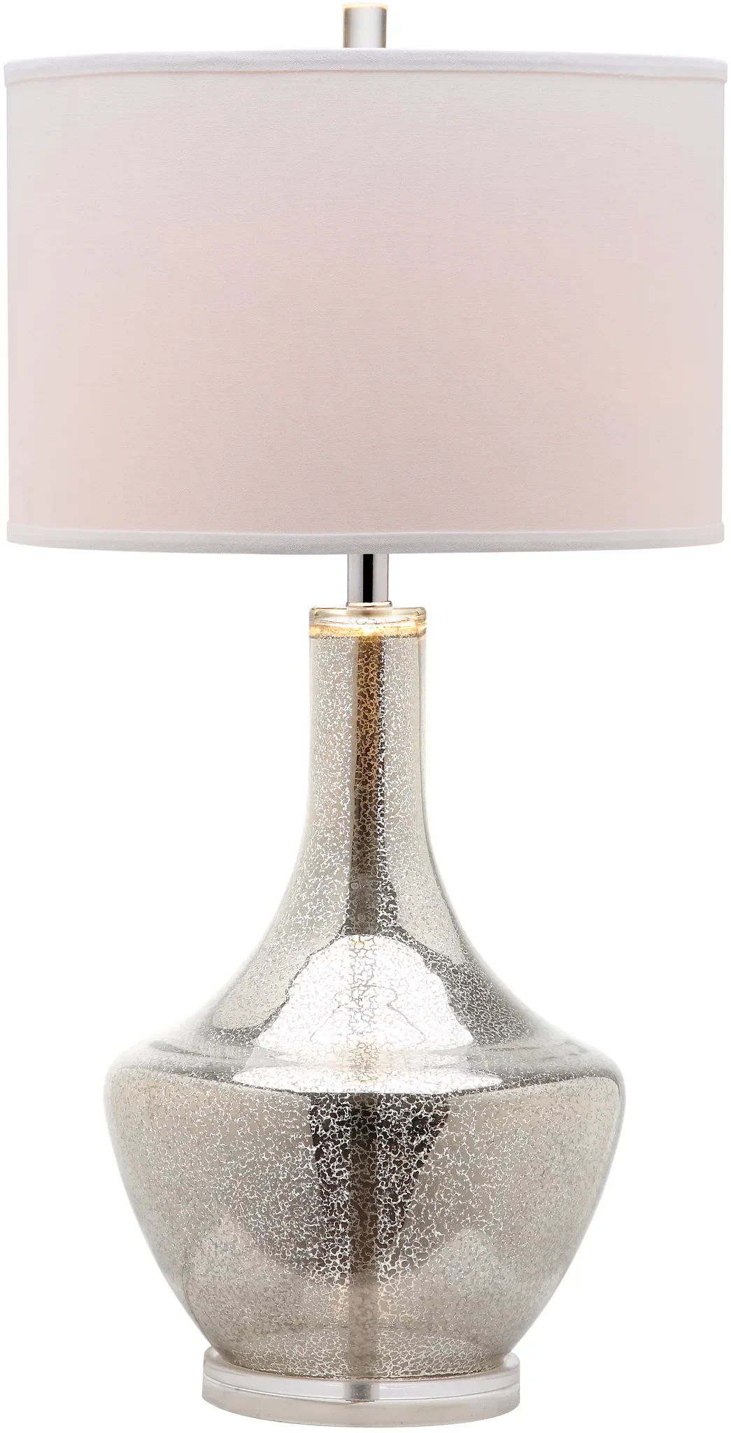 Mercury Table Lamp in Silver