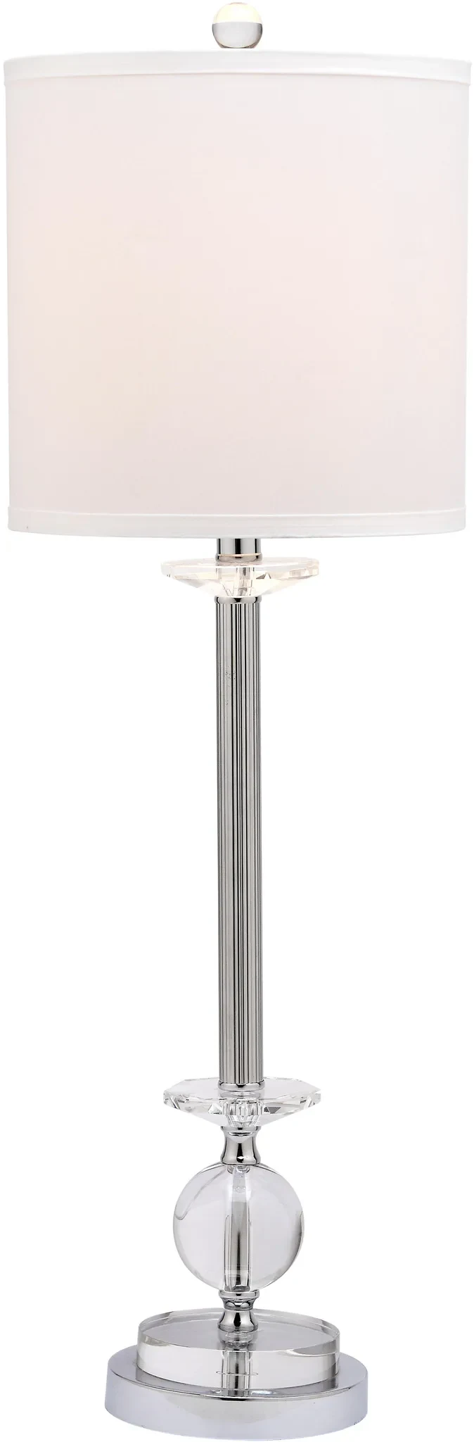 Marla Crystal Candlestick Lamp (Set Of 2) in Clear