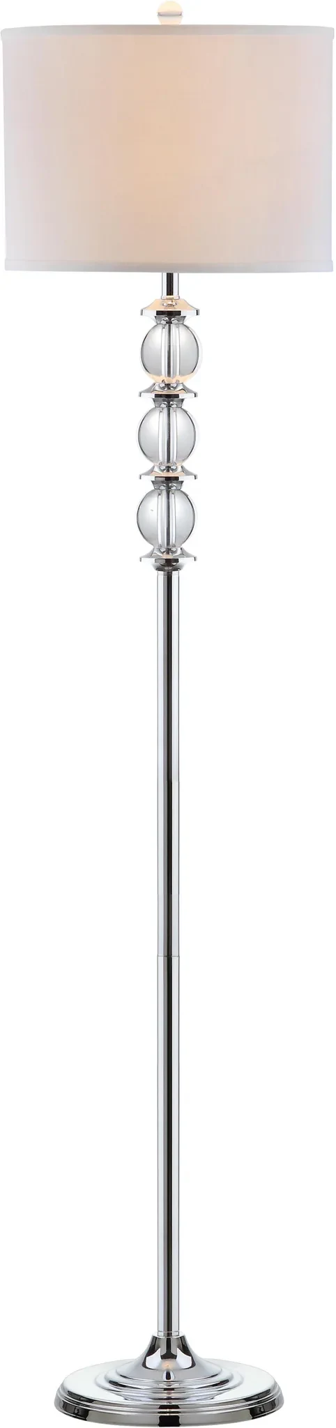 Riga Floor Lamp in Crystal