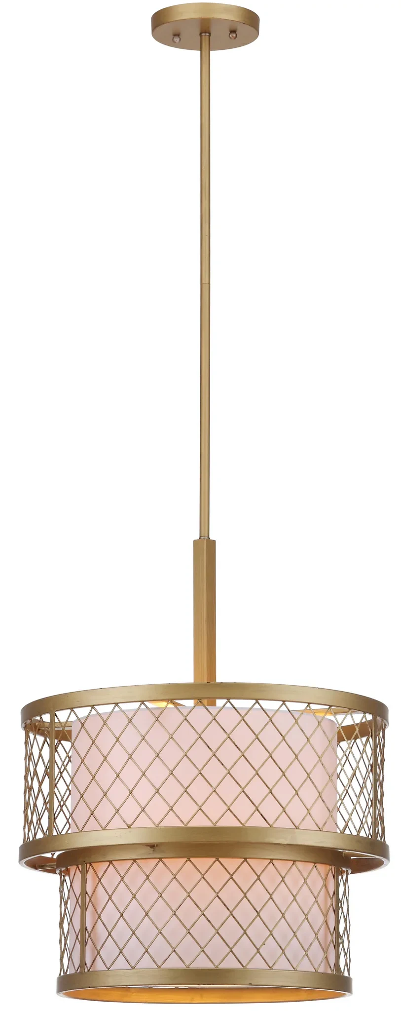 Evie Mesh Pendant Light in Gold
