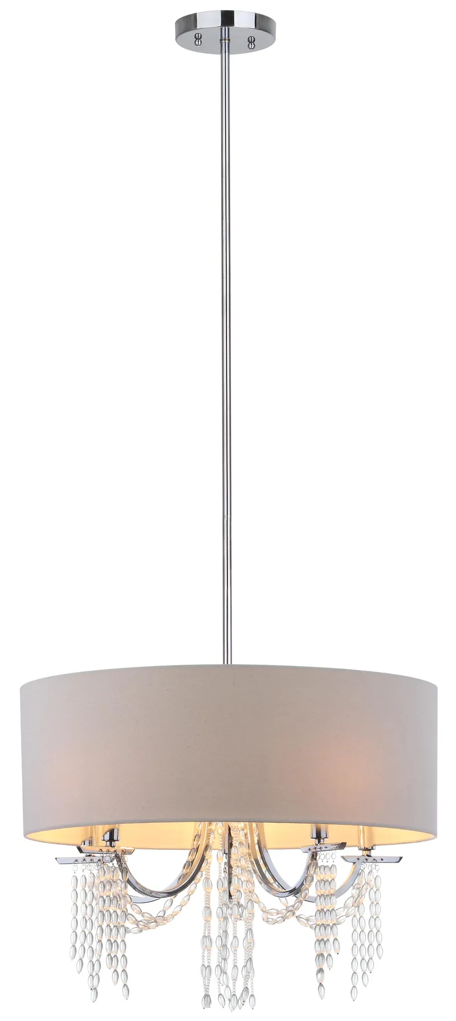 Cotillion Pendant Light in Silver