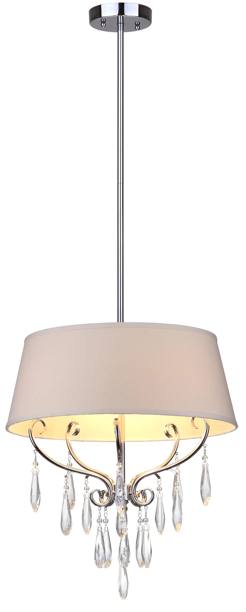 Waltz Pendant Light in Silver