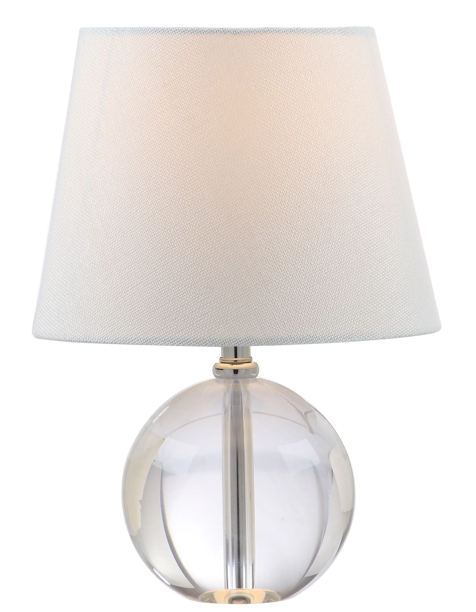 Mable Table Lamp in Clear / Off-White