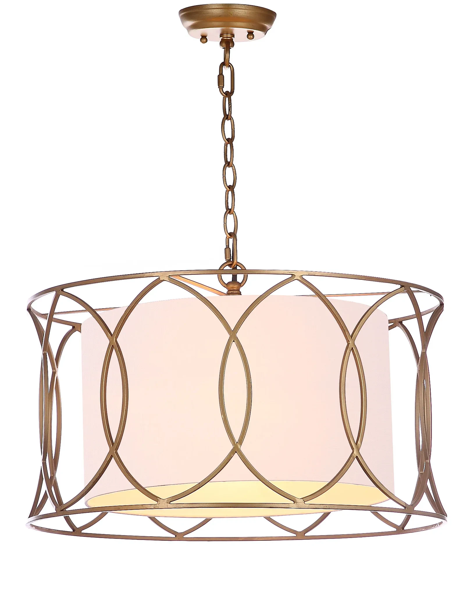 Silas Pendant Lamp in Gold