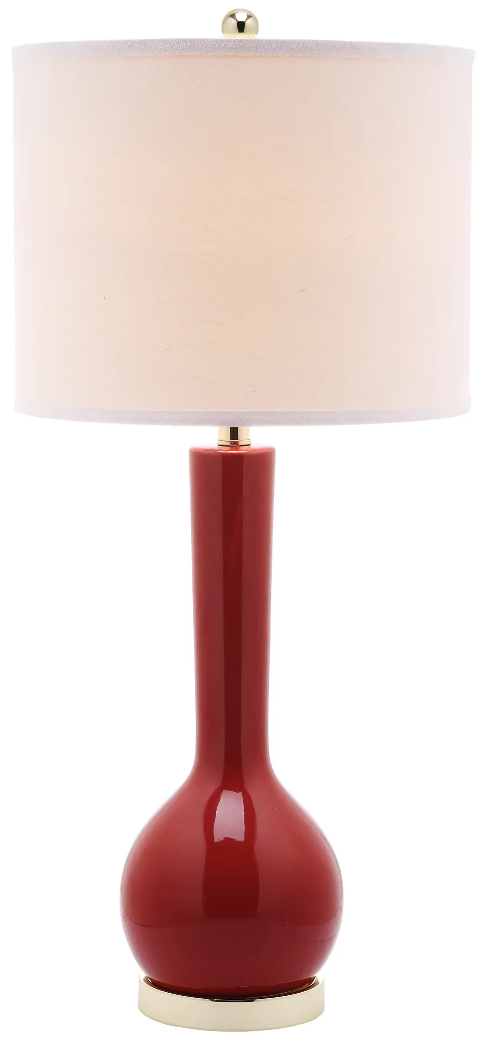 Mae Long Neck Table Lamp (Set Of 2) in Silver